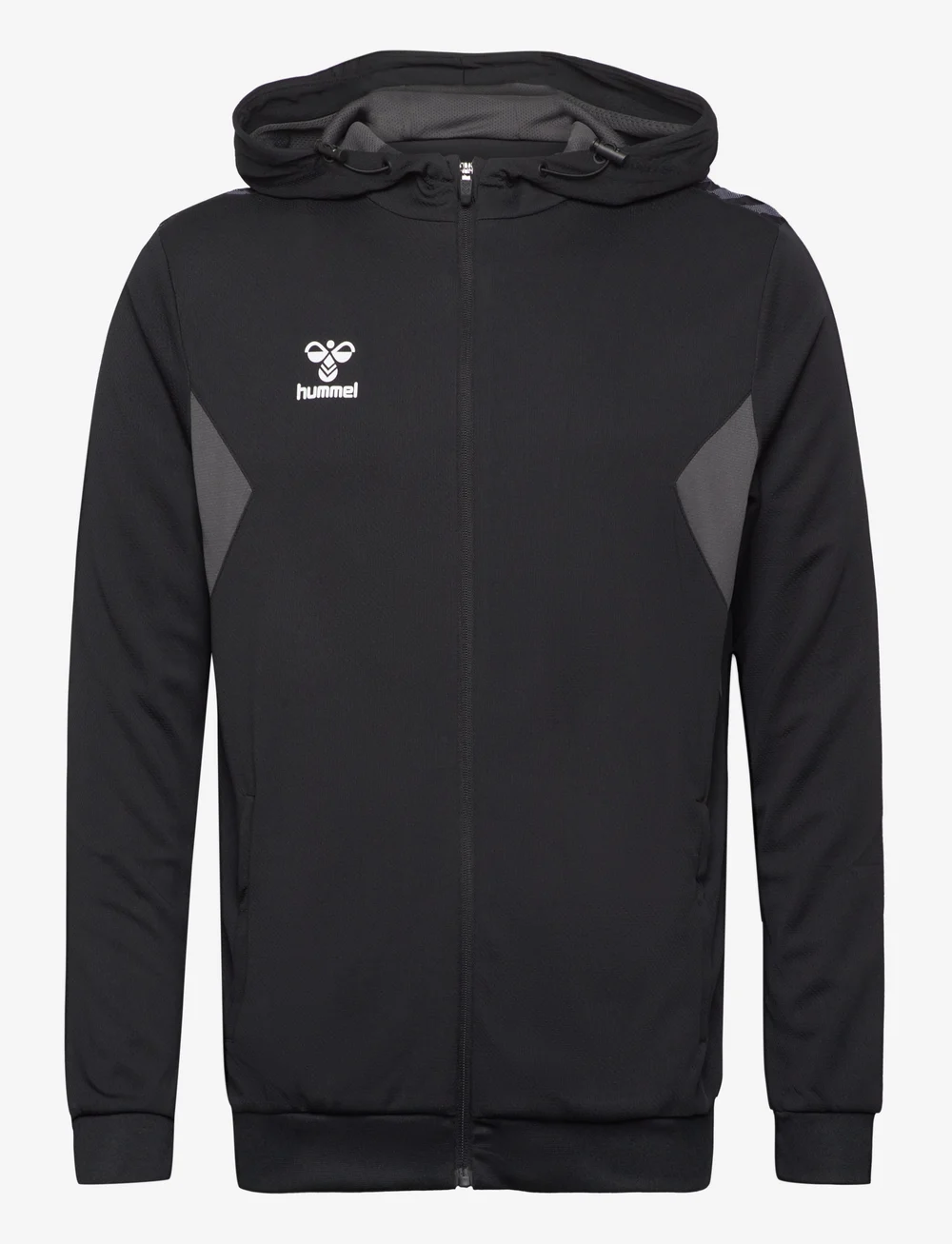 Hummel - hmlAUTHENTIC PL ZIP HOODIE - yläosat - black - 1