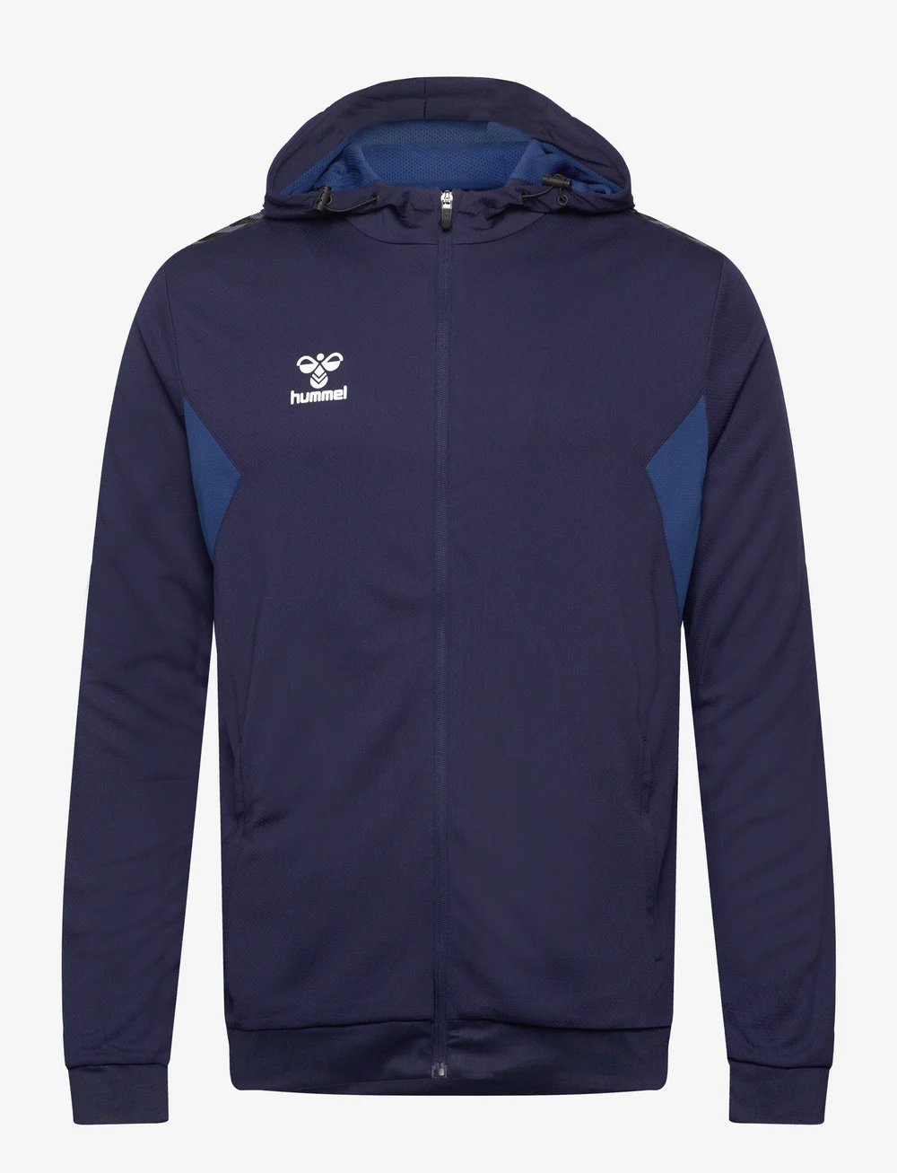 Hummel - hmlAUTHENTIC PL ZIP HOODIE - oberteile - marine - 1