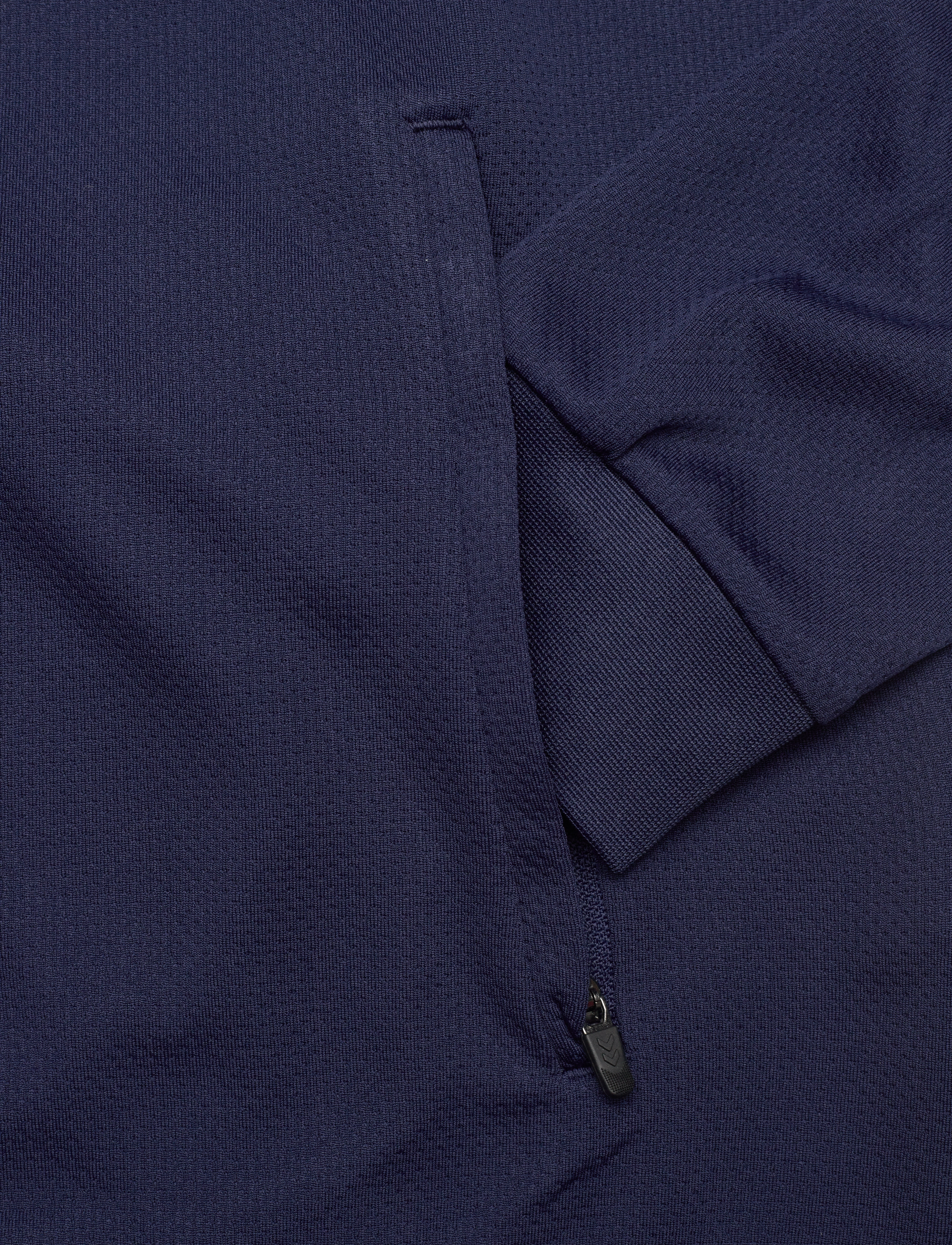 Hummel - hmlAUTHENTIC PL ZIP HOODIE - hættetrøjer - marine - 5
