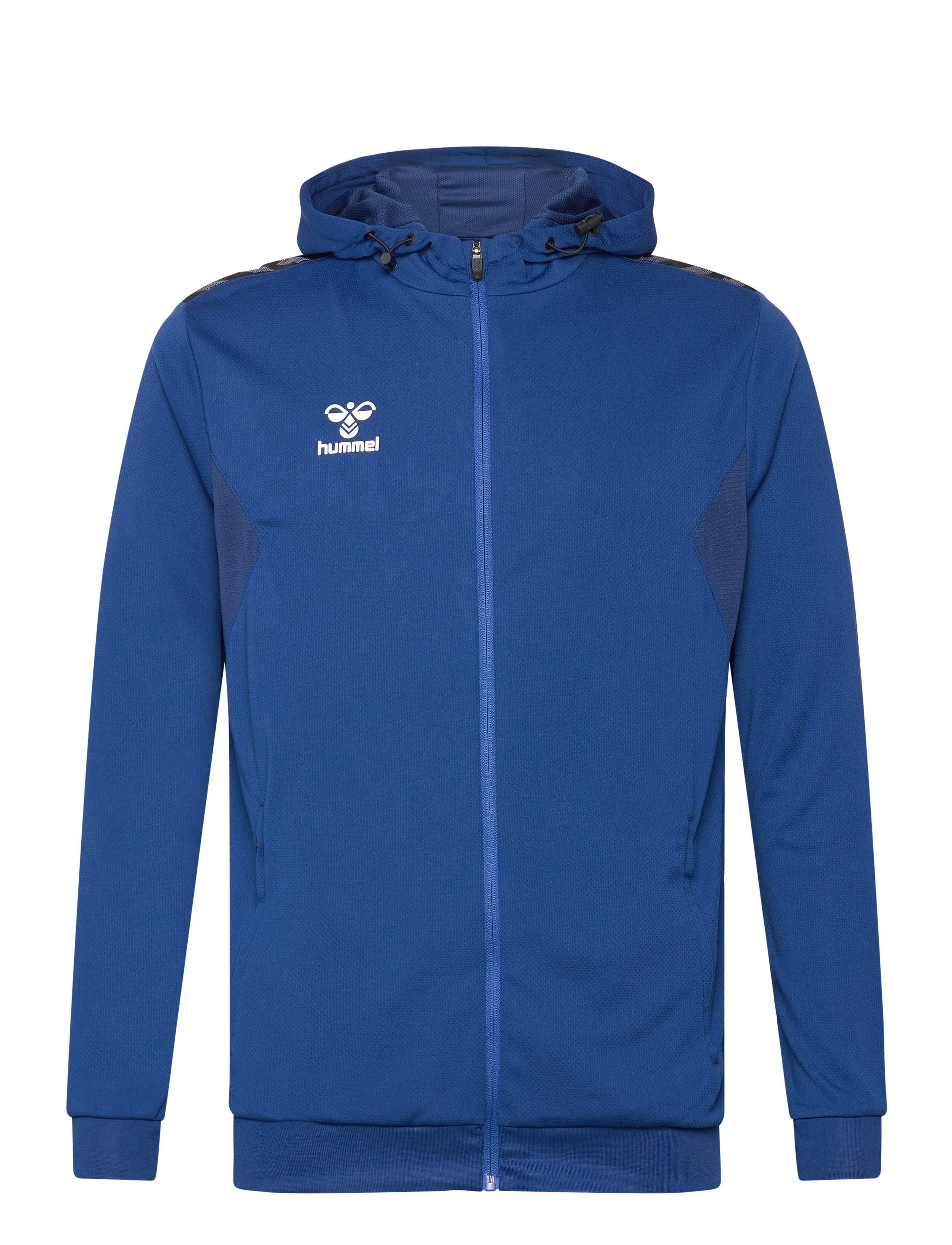 Hummel hmlAUTHENTIC PL ZIP HOODIE - Sweatshirts & hættetrøjer - TRUE BLUE / blue