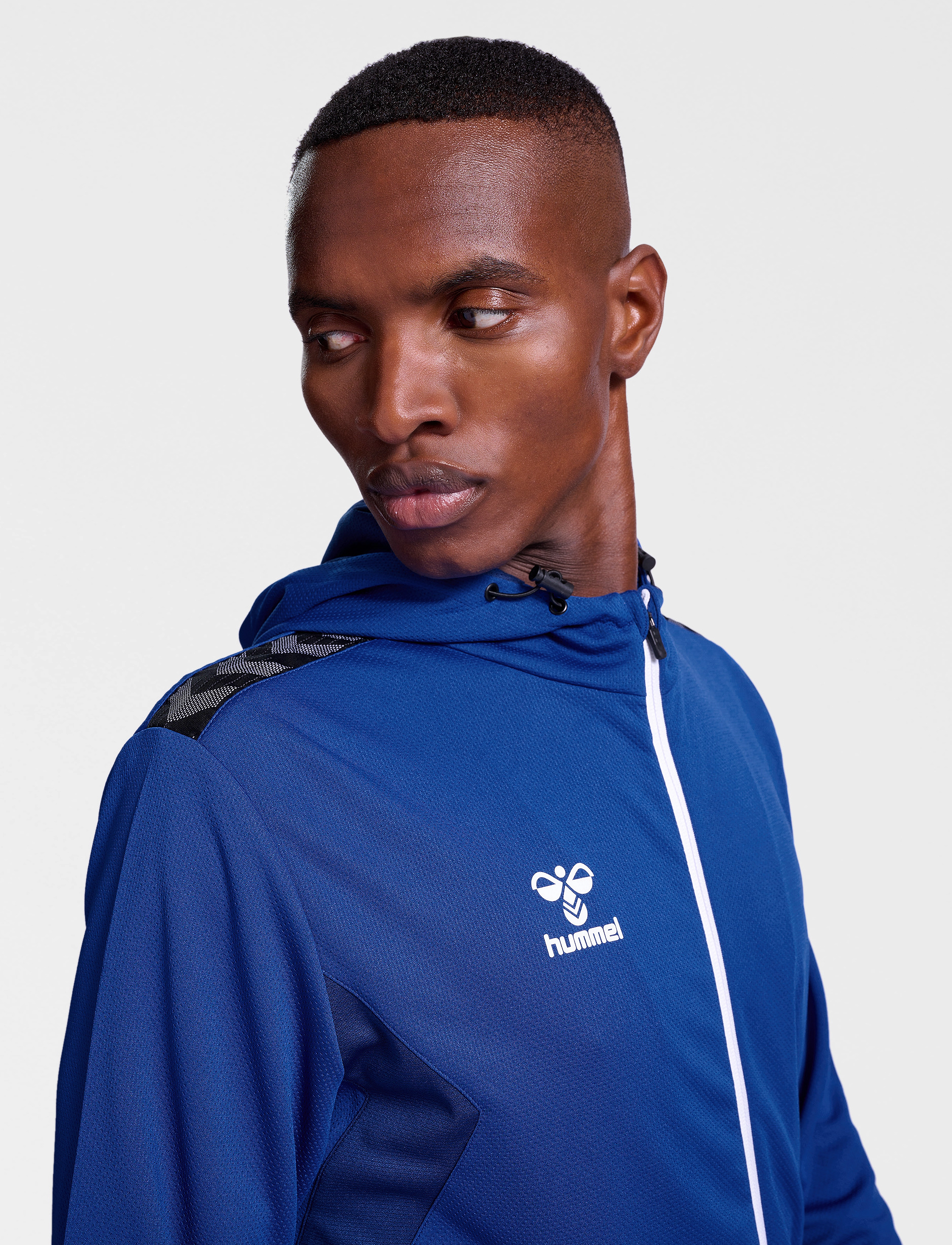 Hummel - hmlAUTHENTIC PL ZIP HOODIE - hoodies - true blue - 3