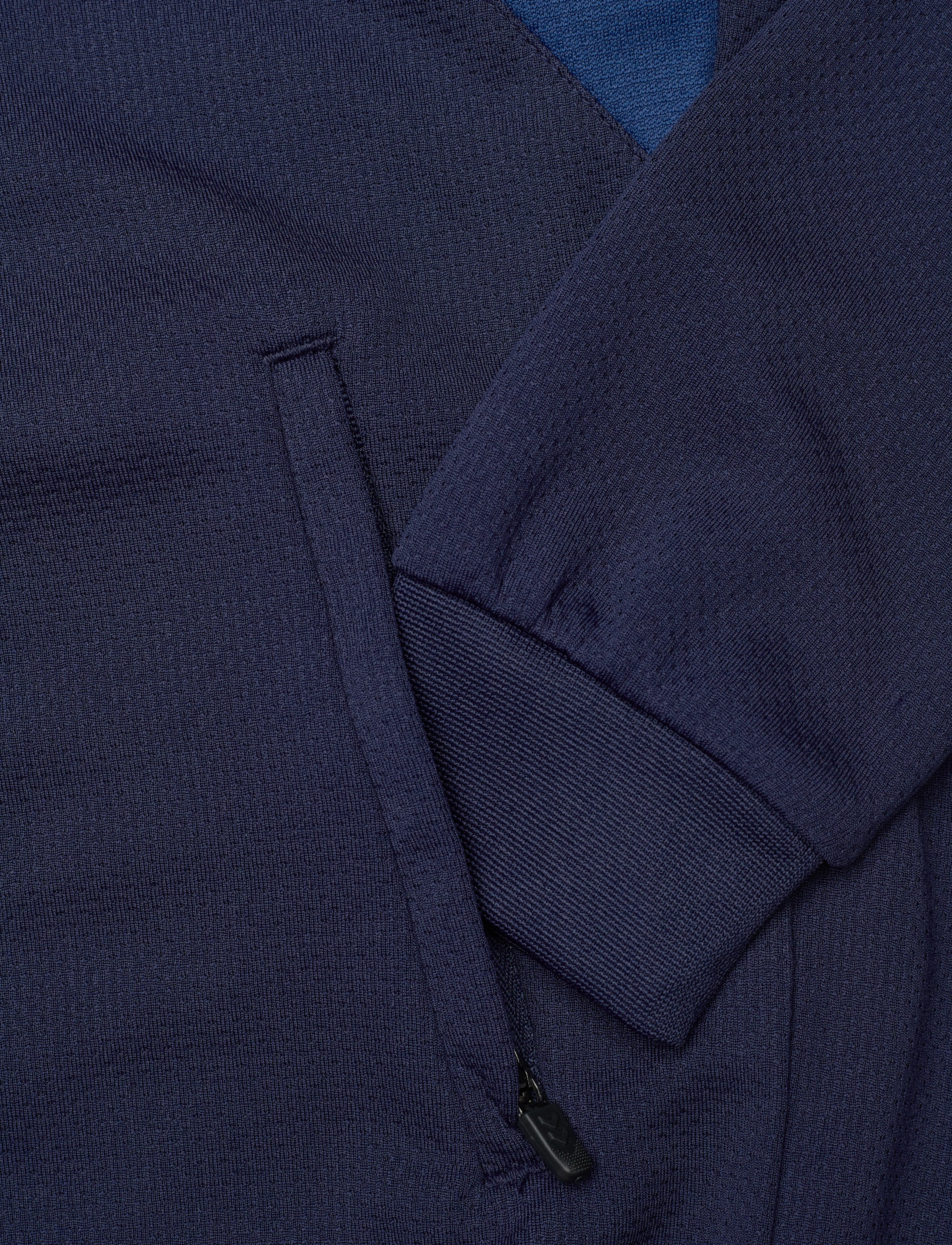 Hummel - hmlAUTHENTIC PL ZIP HOODIE KIDS - sweatshirts & hættetrøjer - marine - 4