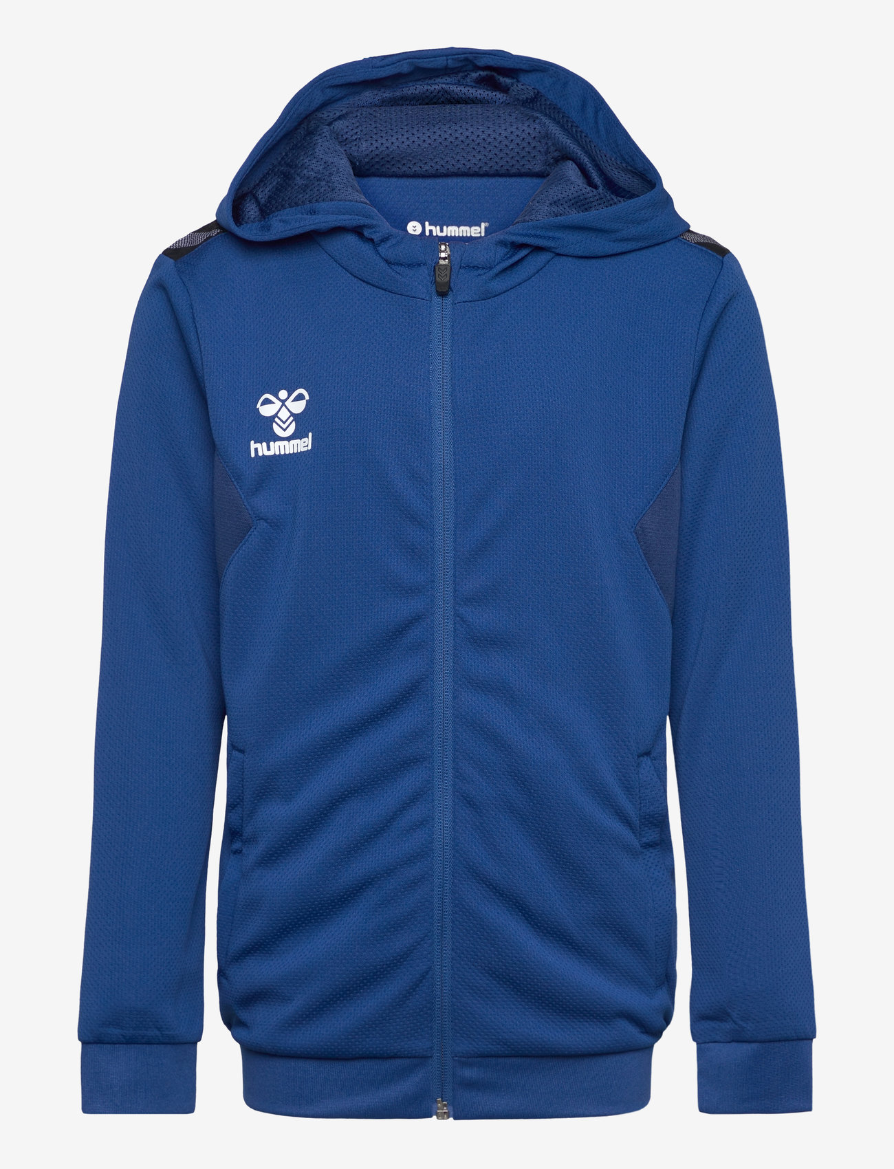 Hummel - hmlAUTHENTIC PL ZIP HOODIE KIDS - hættetrøjer - true blue - 1