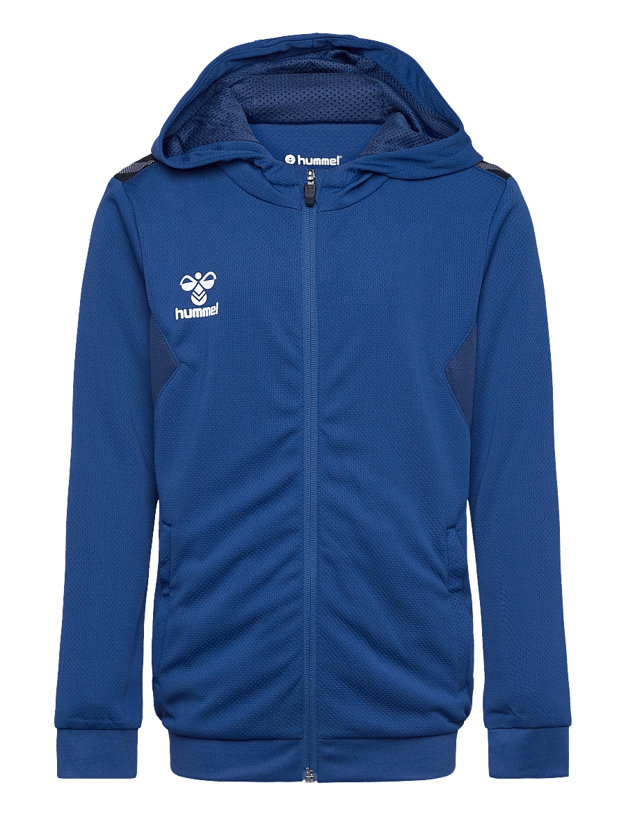 Hummel - hmlAUTHENTIC PL ZIP HOODIE KIDS - kapuzenpullover - true blue - 1