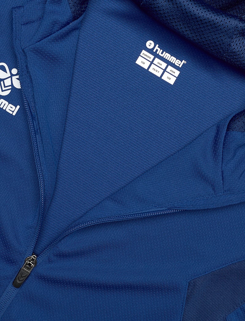 Hummel - hmlAUTHENTIC PL ZIP HOODIE KIDS - hættetrøjer - true blue - 3
