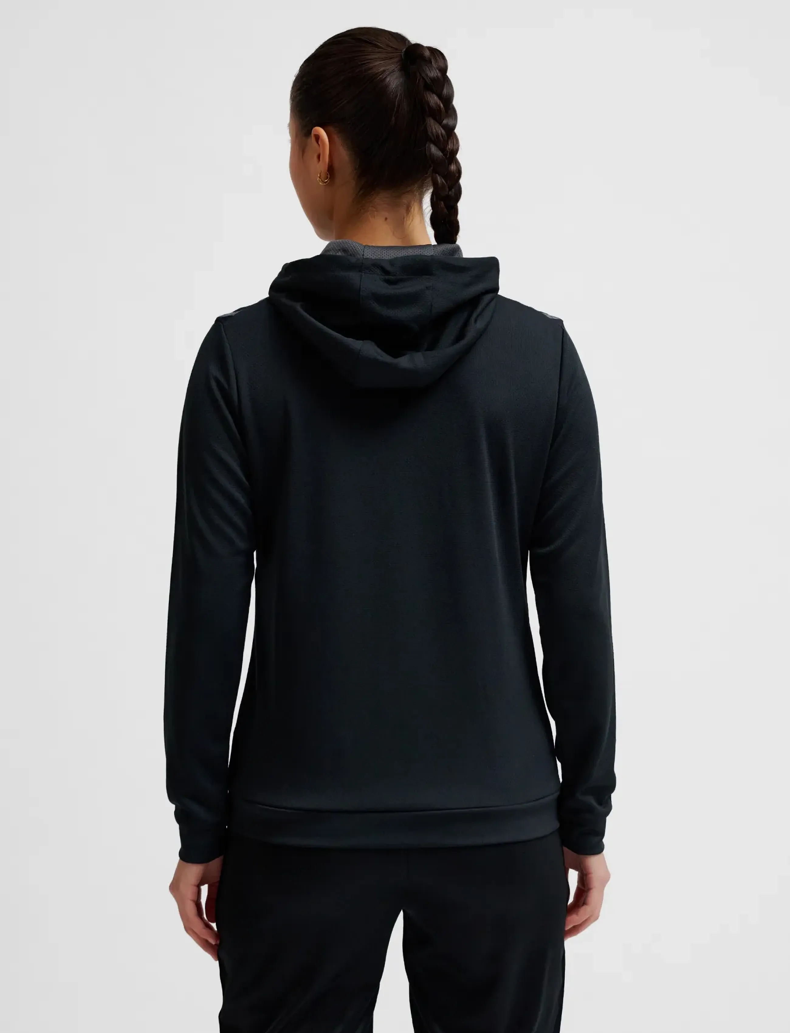 Hummel - hmlAUTHENTIC PL ZIP HOODIE WOMAN - kapuzenpullover - black - 3