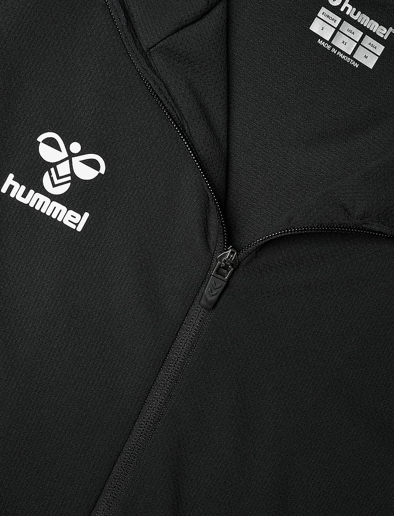 Hummel - hmlAUTHENTIC PL ZIP HOODIE WOMAN - huvtröjor - black - 2