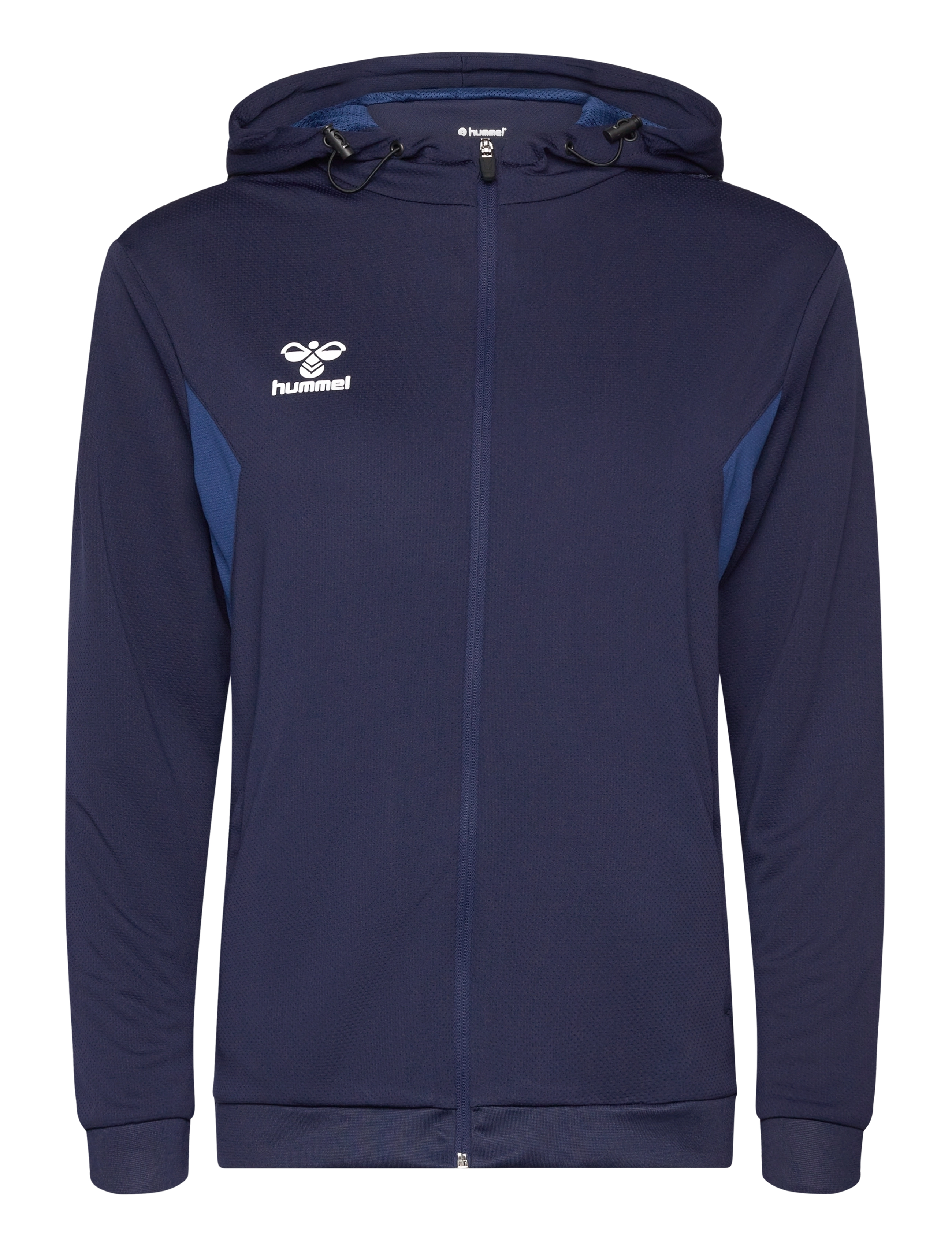Hummel hmlAUTHENTIC PL ZIP HOODIE WOMAN - Sweatshirts - MARINE / navy