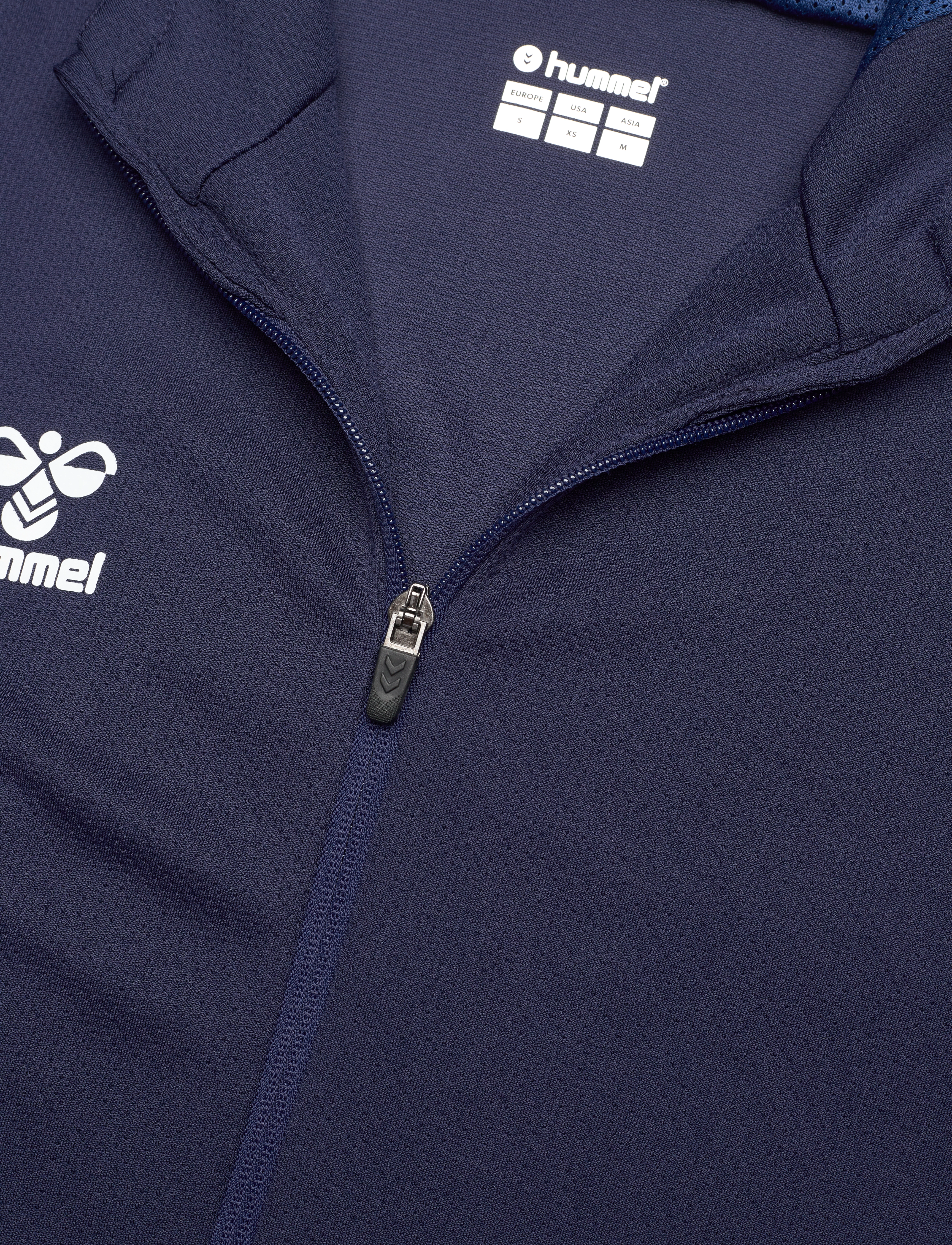 Hummel - hmlAUTHENTIC PL ZIP HOODIE WOMAN - hættetrøjer - marine - 5