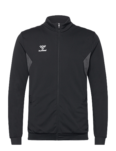 Hummel hmlAUTHENTIC PL ZIP JACKET - Riided - BLACK / black