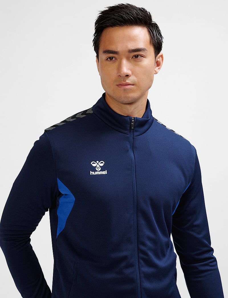 Hummel - hmlAUTHENTIC PL ZIP JACKET - sportjacken - marine - 5