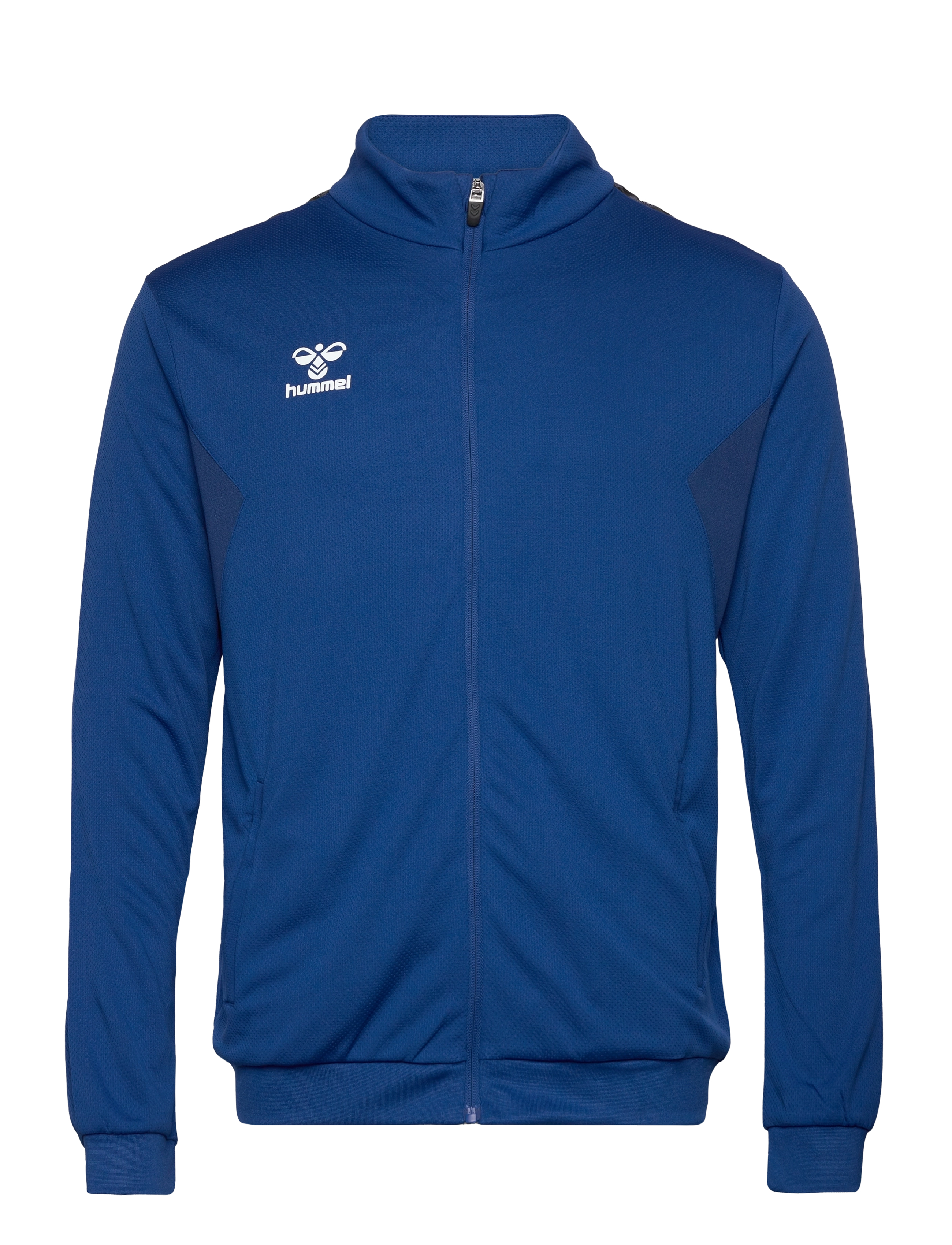 Hummel Hmlauthentic Pl Zip Jacket, XXL, Blue, Sport Jackets > Sport Training Jackets, Herre