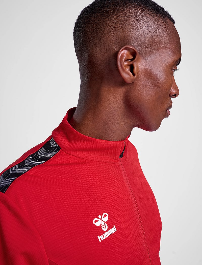 Hummel - hmlAUTHENTIC PL ZIP JACKET - sportjackor - true red - 5