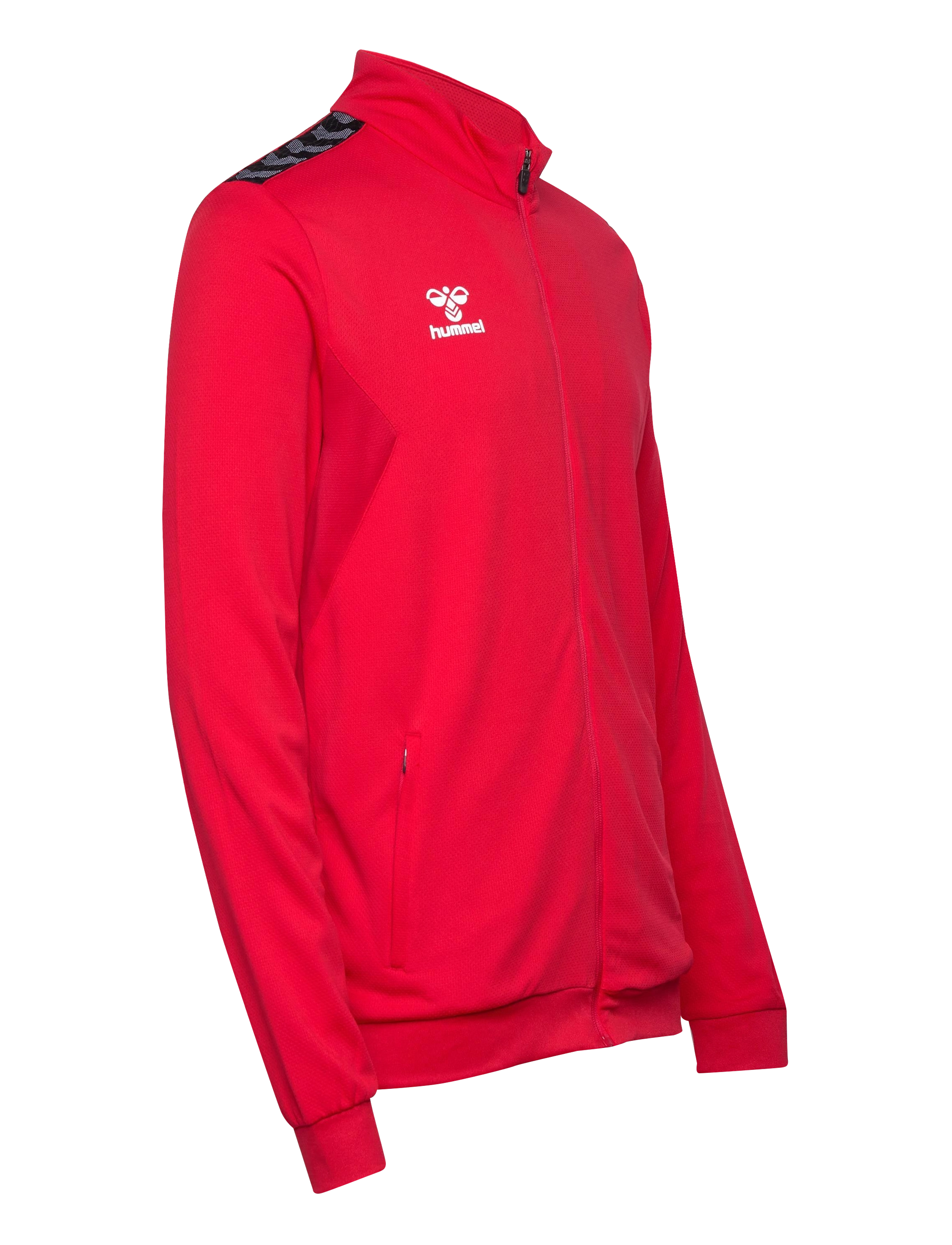 Hummel - hmlAUTHENTIC PL ZIP JACKET - sportjassen - true red - 4