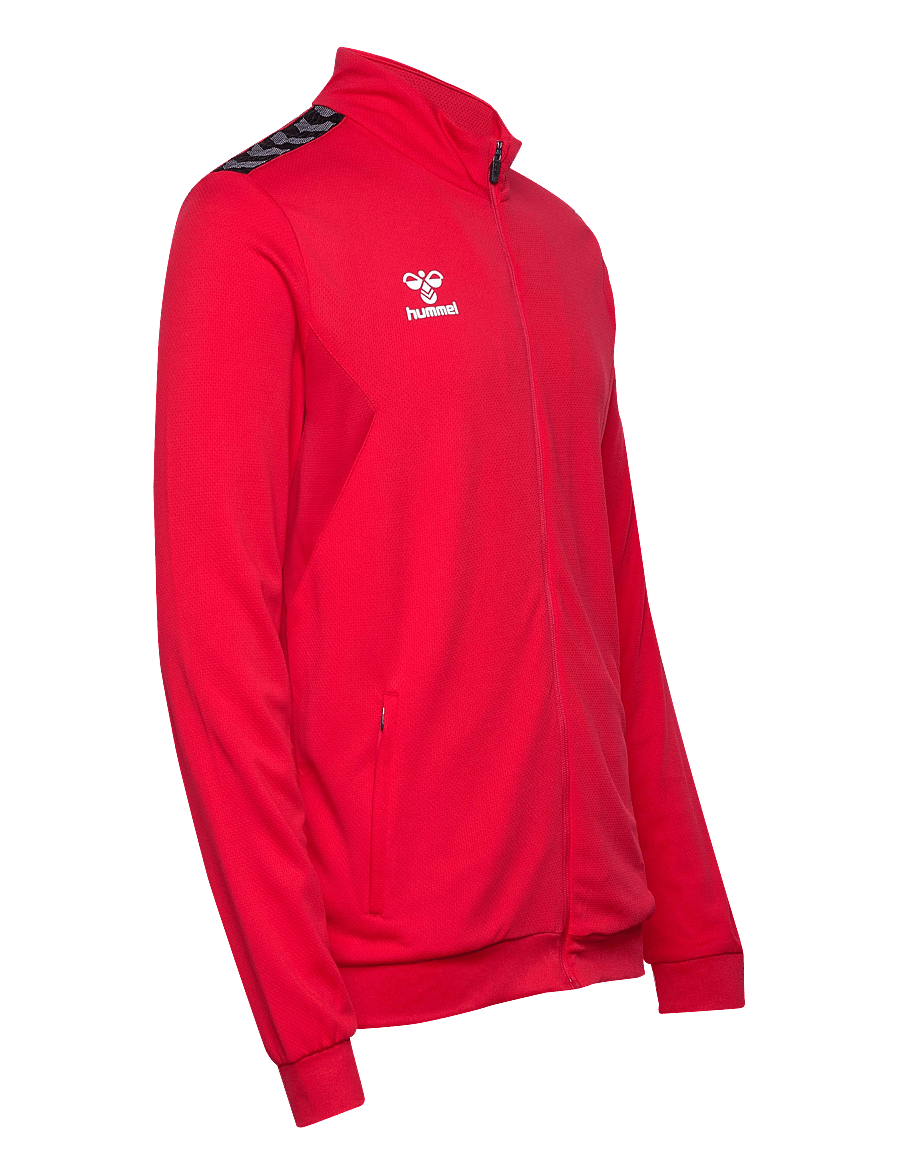 Hummel - hmlAUTHENTIC PL ZIP JACKET - sportjassen - true red - 4