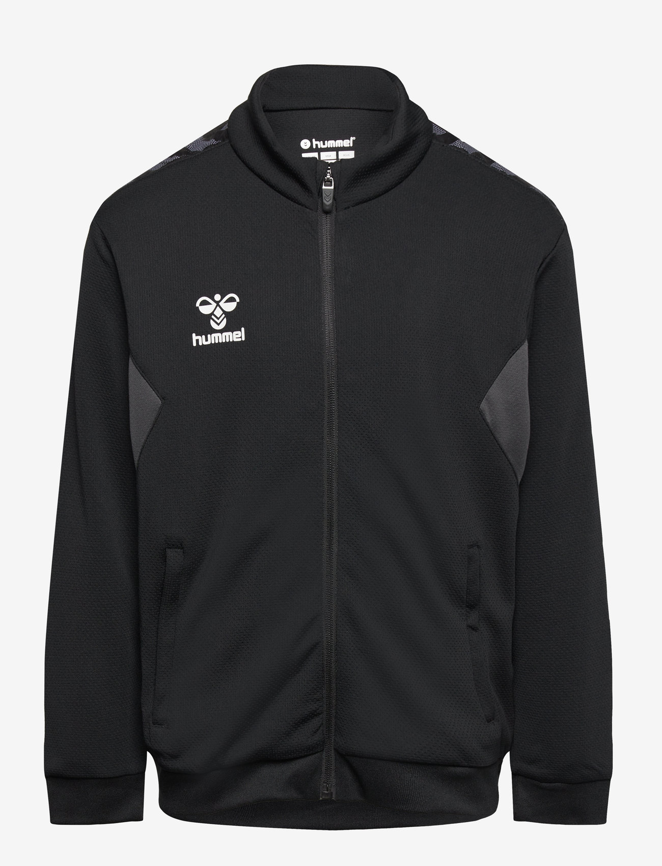 Hummel - hmlAUTHENTIC PL ZIP JACKET KIDS - sweatshirts - black - 0