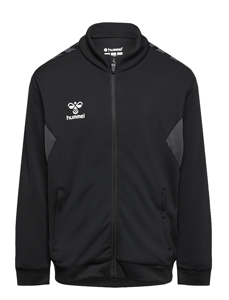 Hummel - hmlAUTHENTIC PL ZIP JACKET KIDS - sweatshirts - black - 0