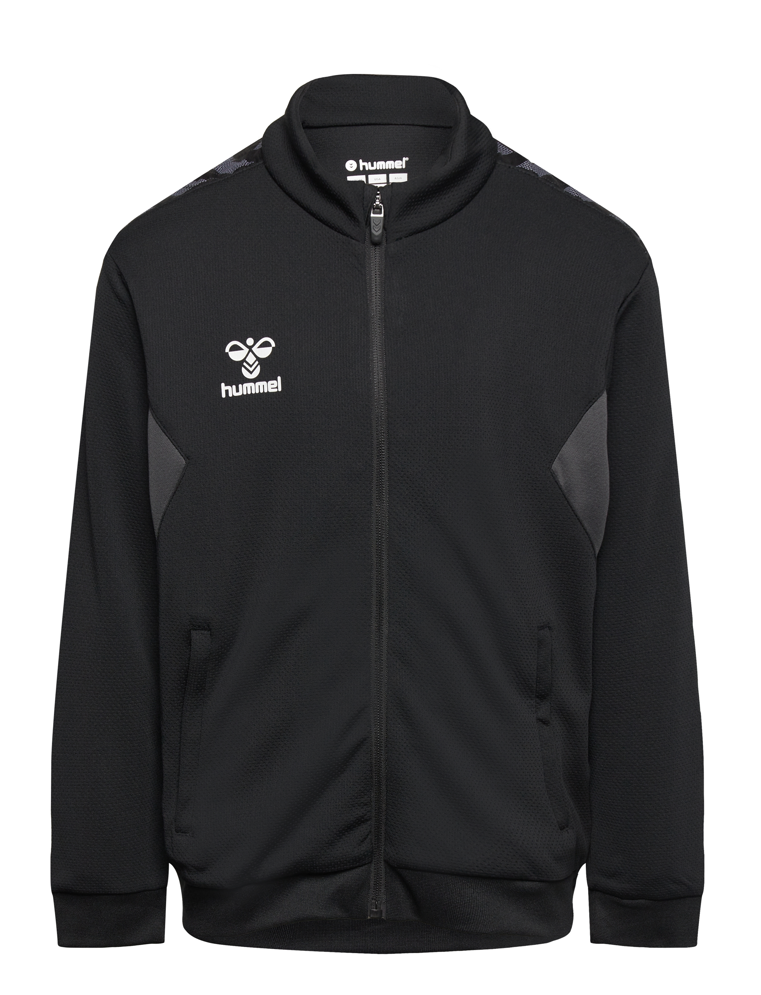 Hummel hmlAUTHENTIC PL ZIP JACKET KIDS - Hummel - BLACK / black
