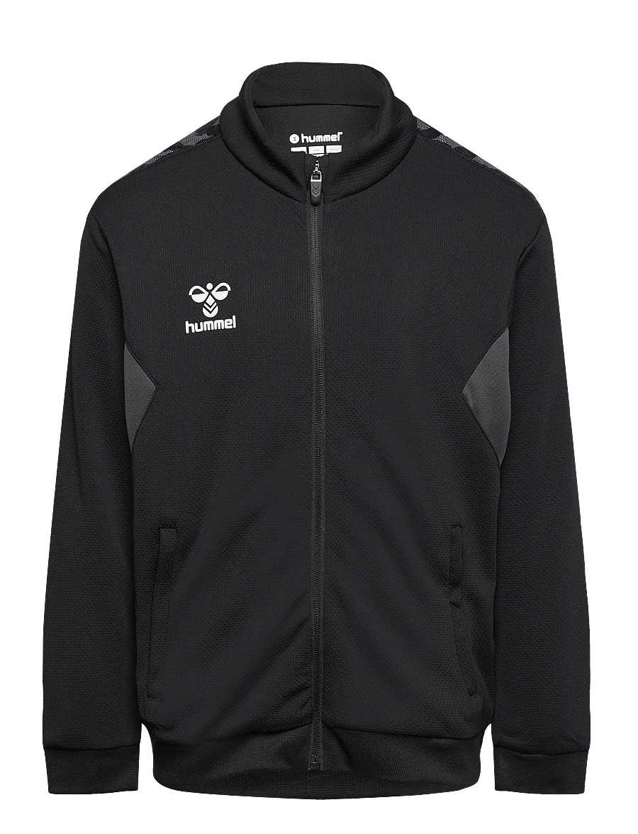 Hummel - hmlAUTHENTIC PL ZIP JACKET KIDS - sweatshirts - black - 0