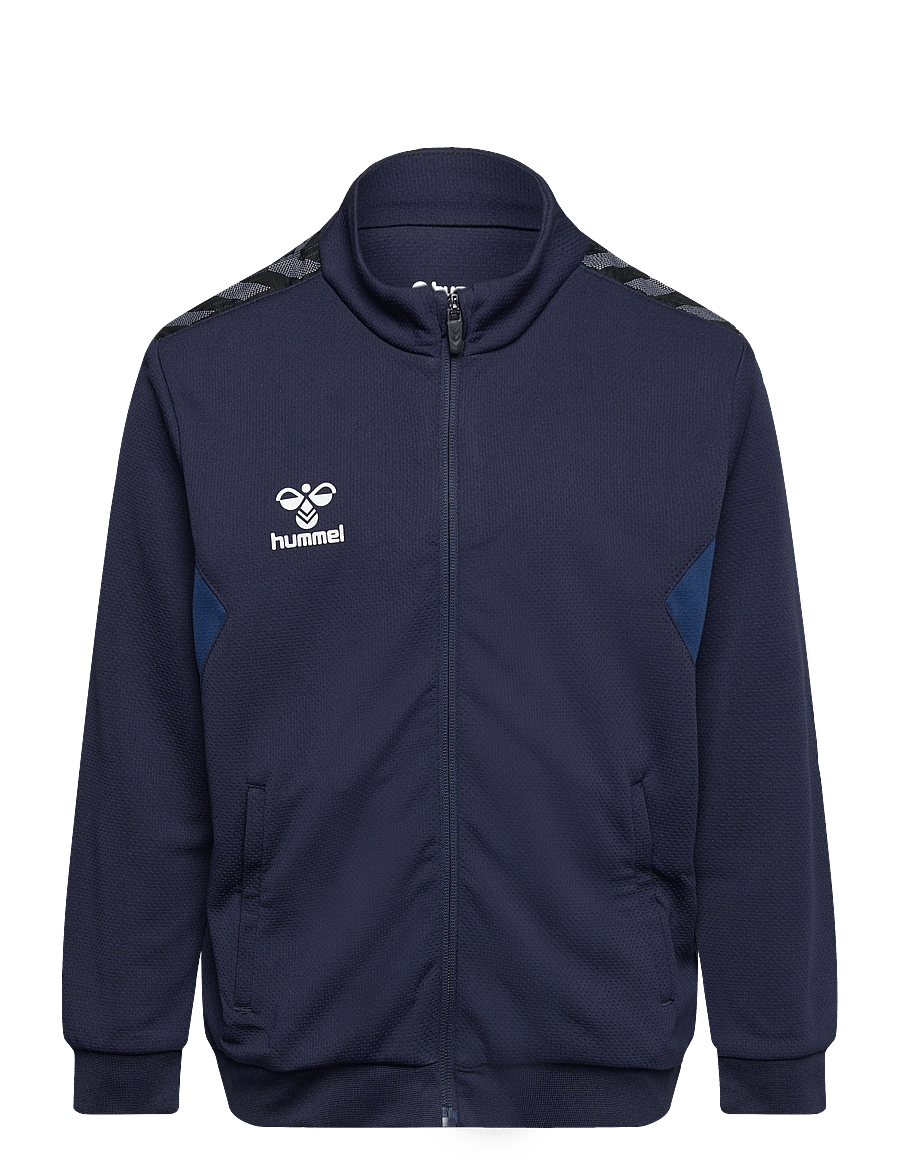 Hummel - hmlAUTHENTIC PL ZIP JACKET KIDS - sweatshirts - marine - 0