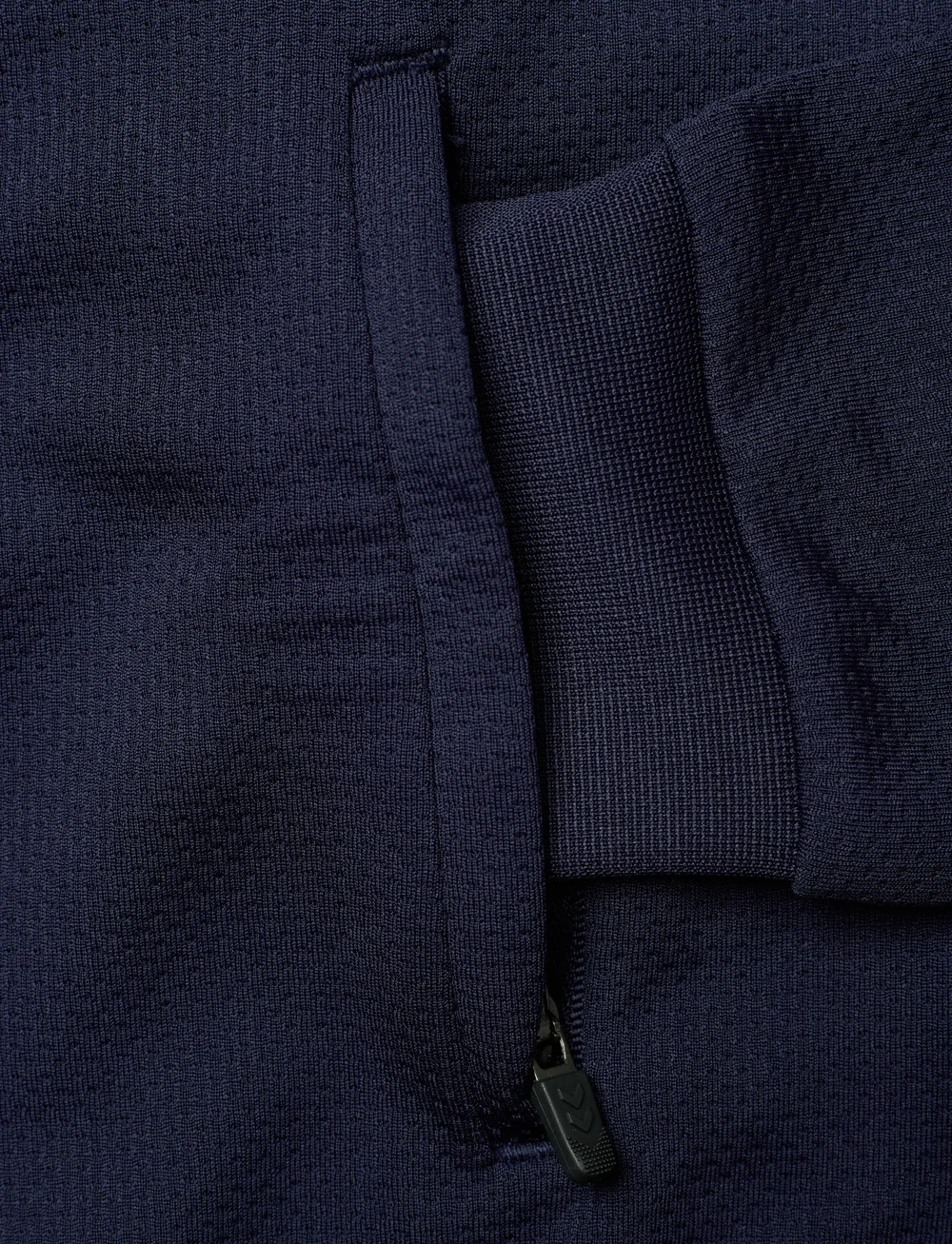 Hummel - hmlAUTHENTIC PL ZIP JACKET KIDS - sweatshirts - marine - 3