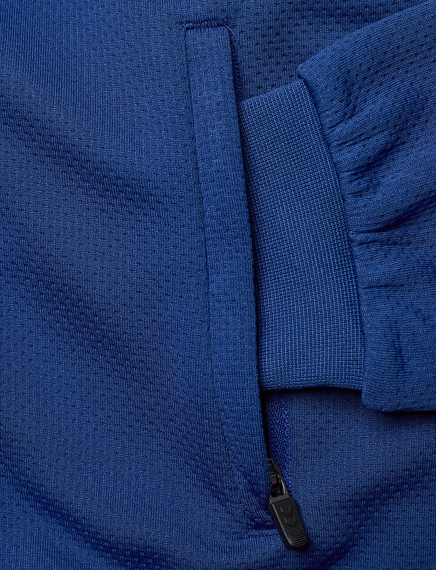 Hummel - hmlAUTHENTIC PL ZIP JACKET KIDS - sweatshirts - true blue - 3