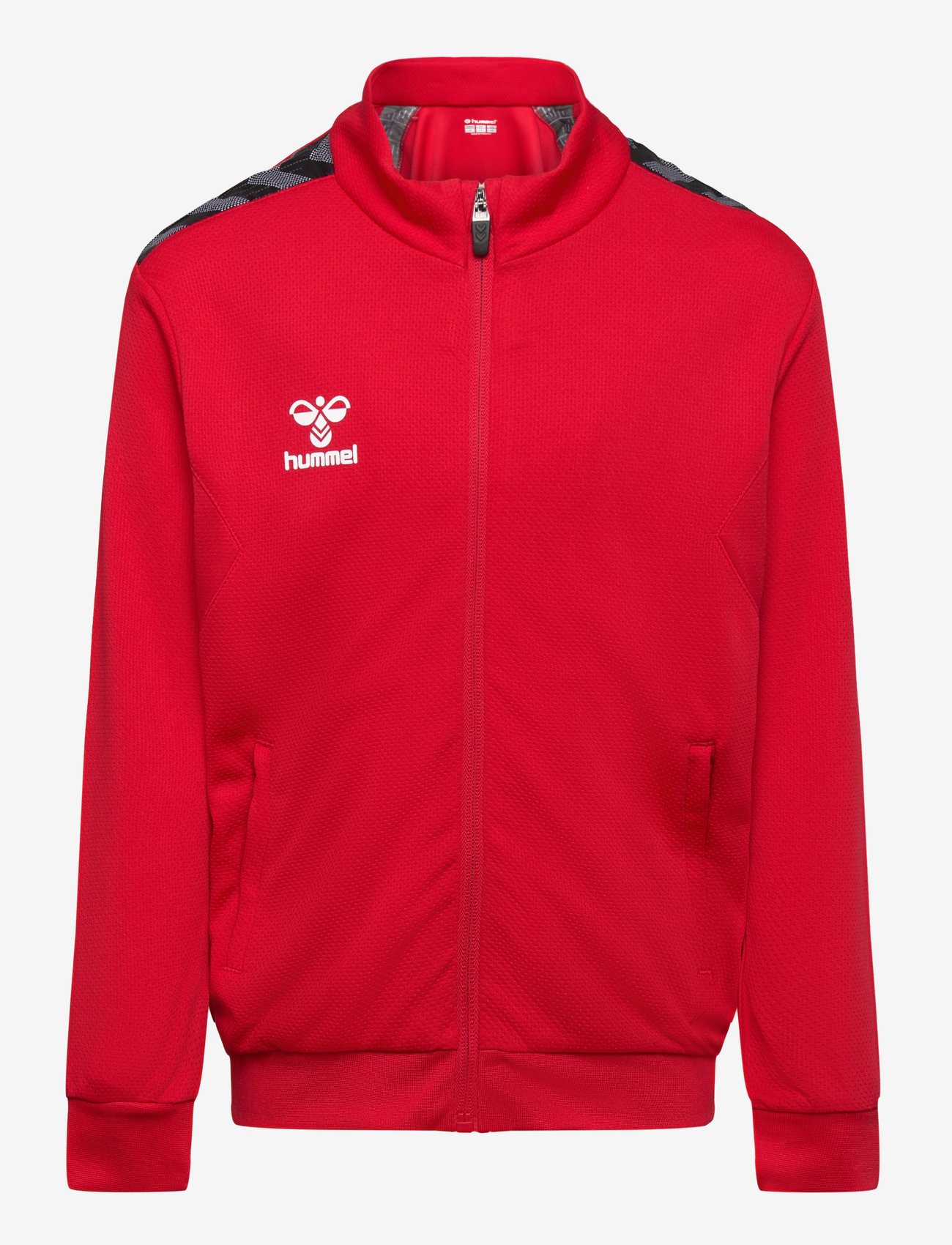 Hummel - hmlAUTHENTIC PL ZIP JACKET KIDS - sweatshirts - true red - 0