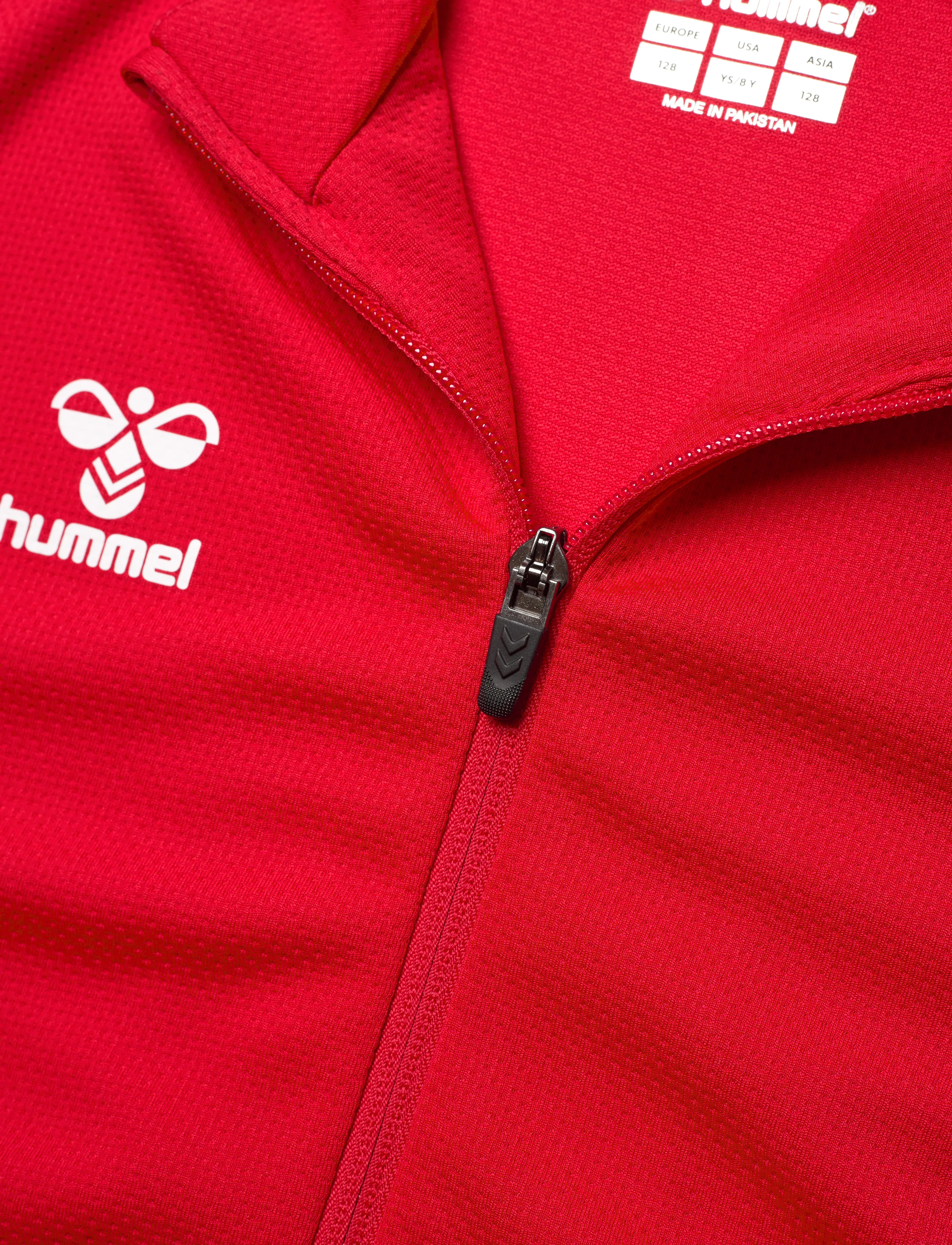 Hummel - hmlAUTHENTIC PL ZIP JACKET KIDS - sweatshirts - true red - 2