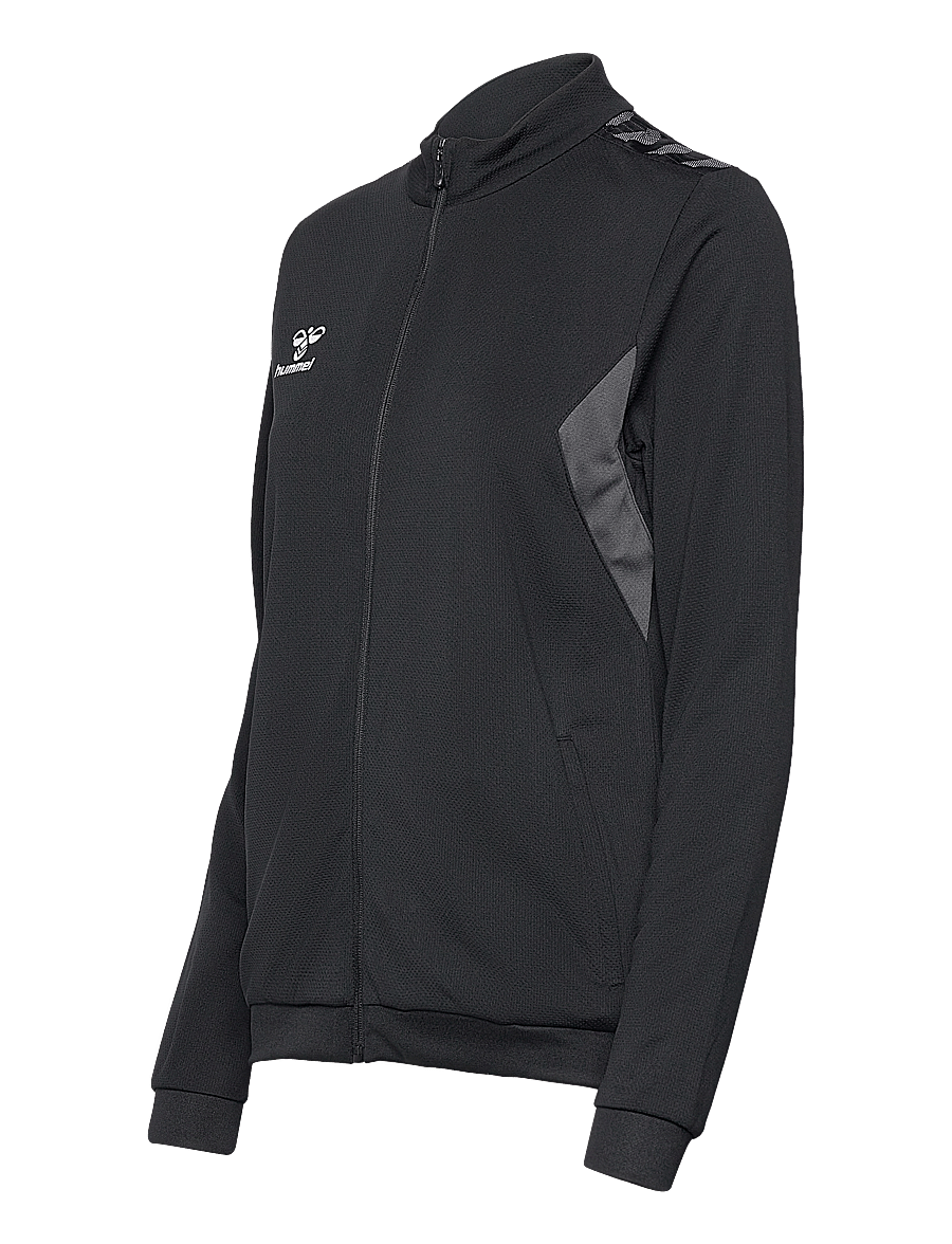 Hummel - hmlAUTHENTIC PL ZIP JACKET WOMAN - spordijakid - black - 3