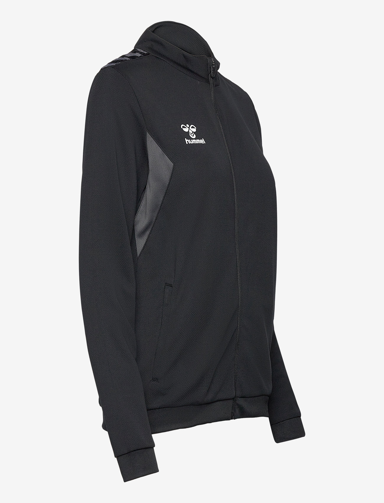 Hummel - hmlAUTHENTIC PL ZIP JACKET WOMAN - sportsjakker - black - 4
