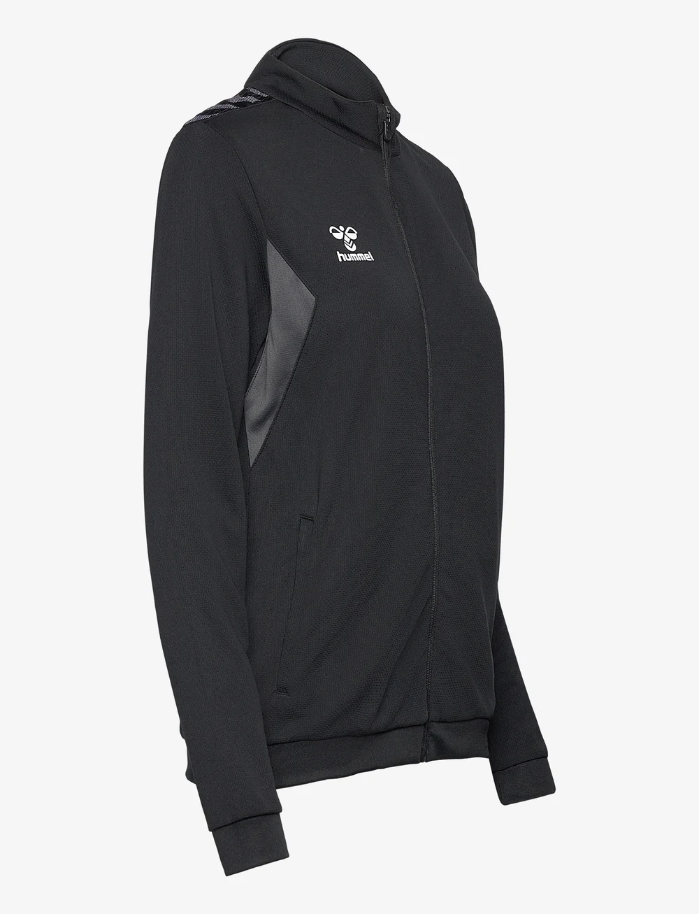 Hummel - hmlAUTHENTIC PL ZIP JACKET WOMAN - sportsjakker - black - 4