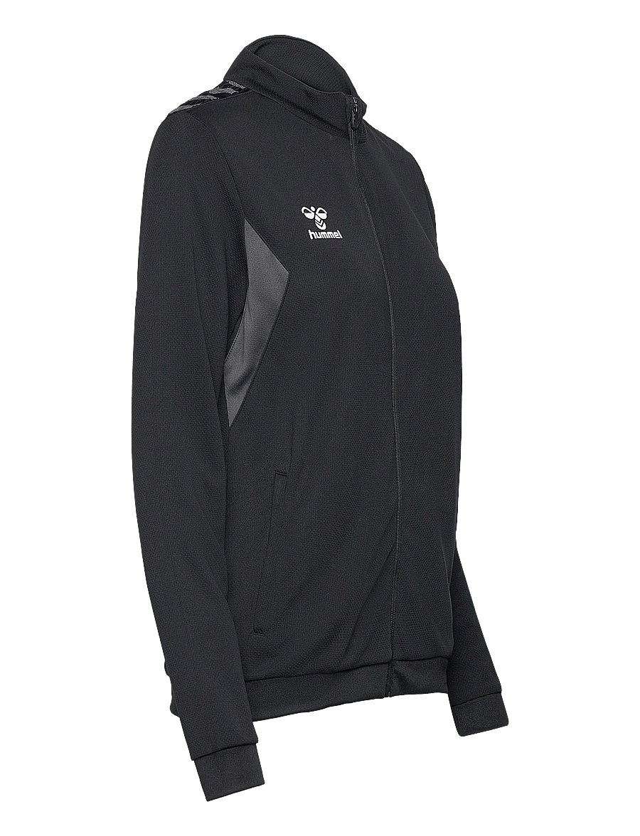 Hummel - hmlAUTHENTIC PL ZIP JACKET WOMAN - spordijakid - black - 4