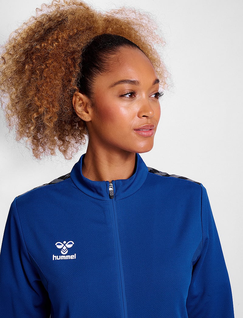 Hummel - hmlAUTHENTIC PL ZIP JACKET WOMAN - sportjacken - true blue - 5