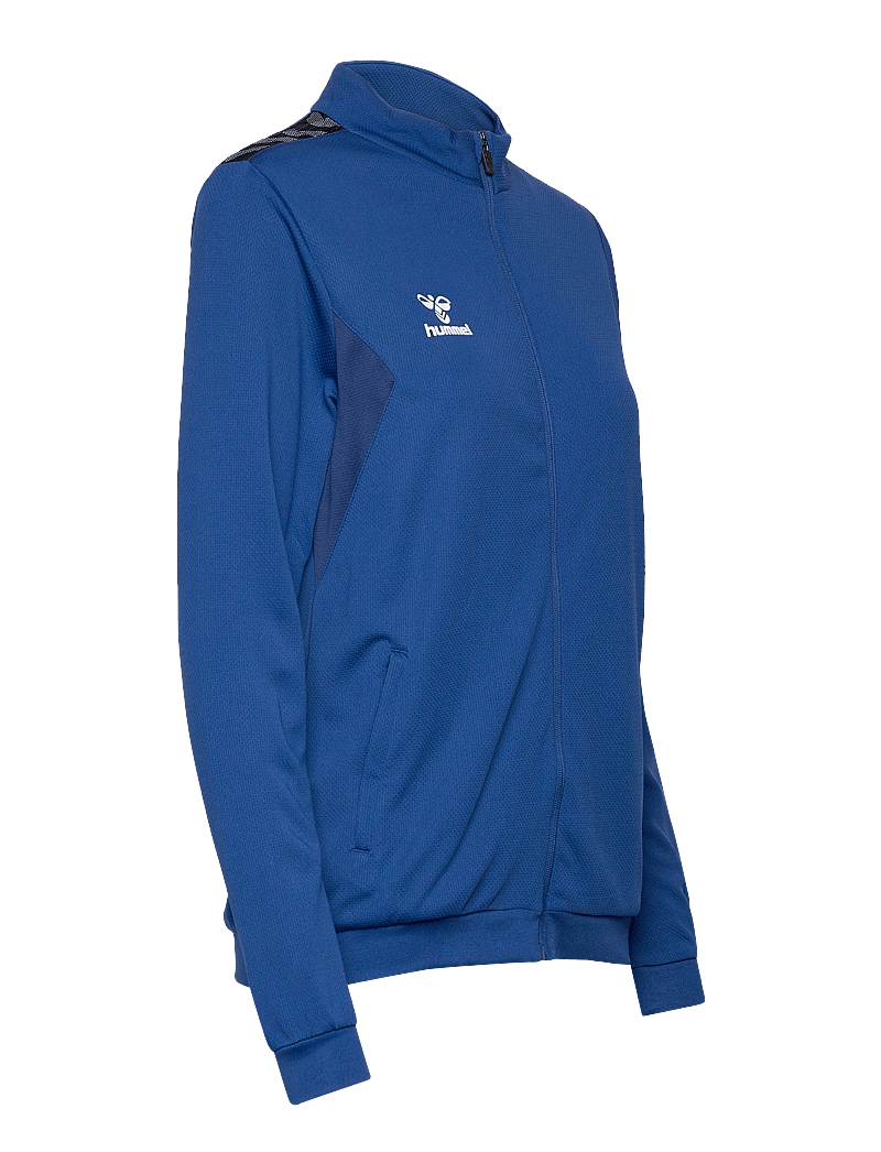 Hummel - hmlAUTHENTIC PL ZIP JACKET WOMAN - sportjacken - true blue - 4