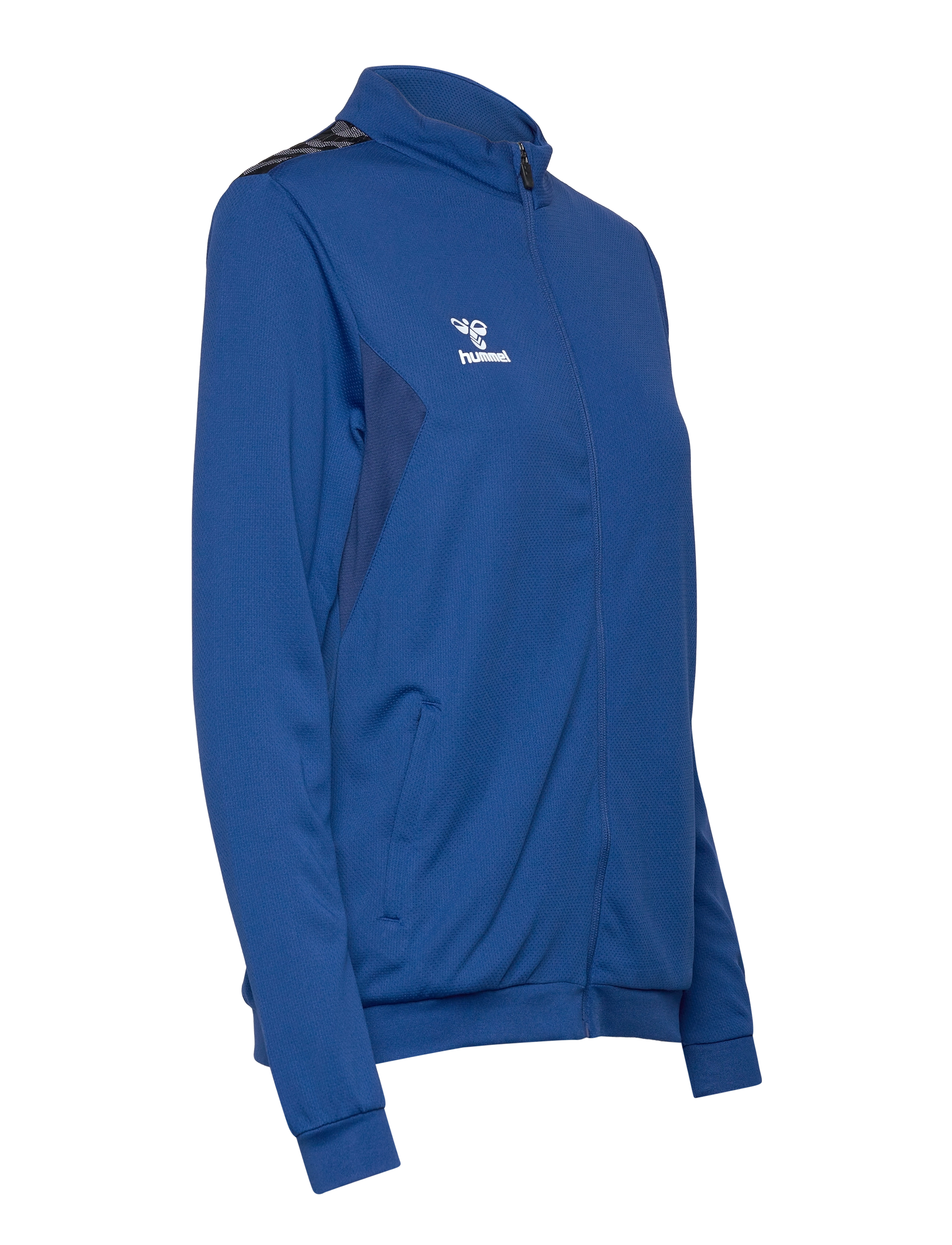 Hummel - hmlAUTHENTIC PL ZIP JACKET WOMAN - sportjacken - true blue - 4