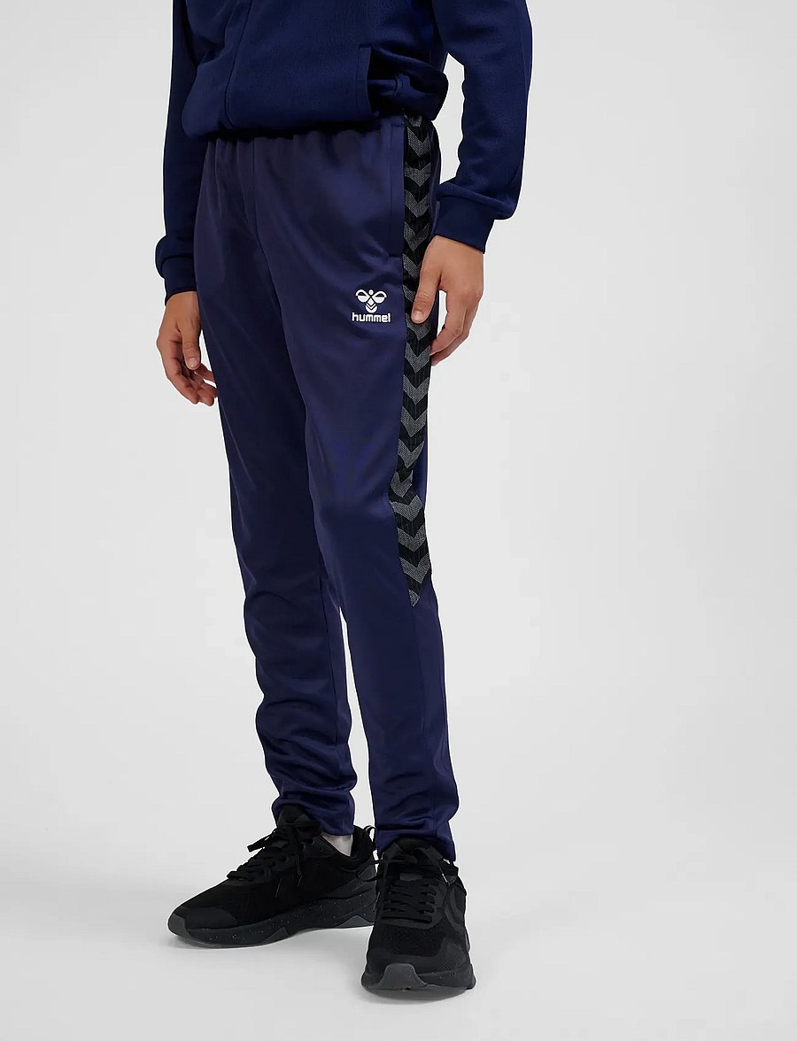 Hummel - hmlAUTHENTIC TRAINING PANTS KIDS - træningsbukser - marine - 0