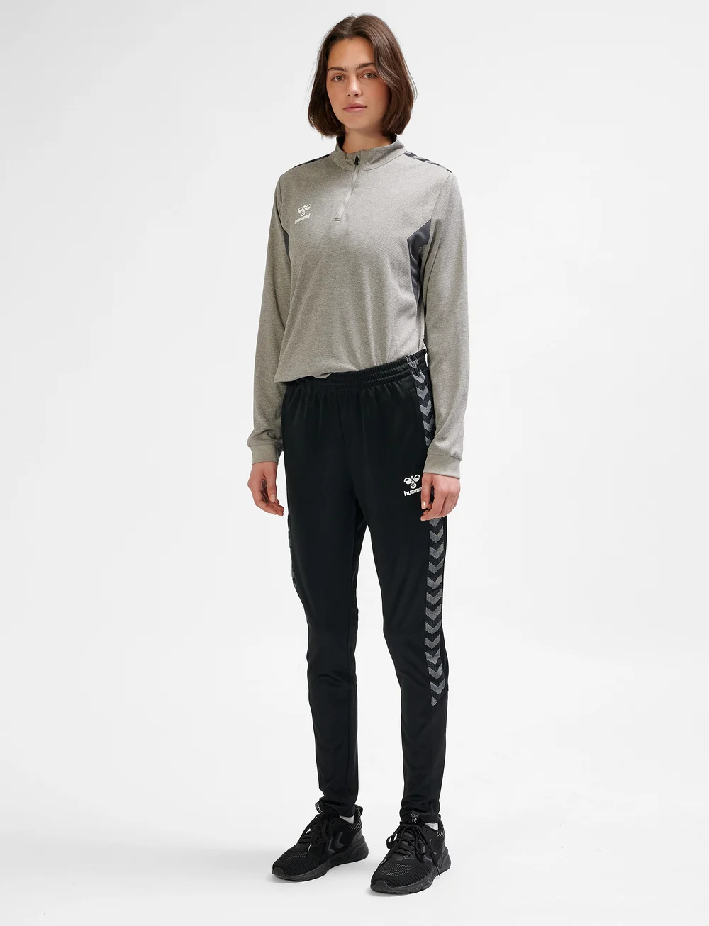 Hummel - hmlAUTHENTIC TRAINING PANTS WOMAN - joggingbukser - black - 0