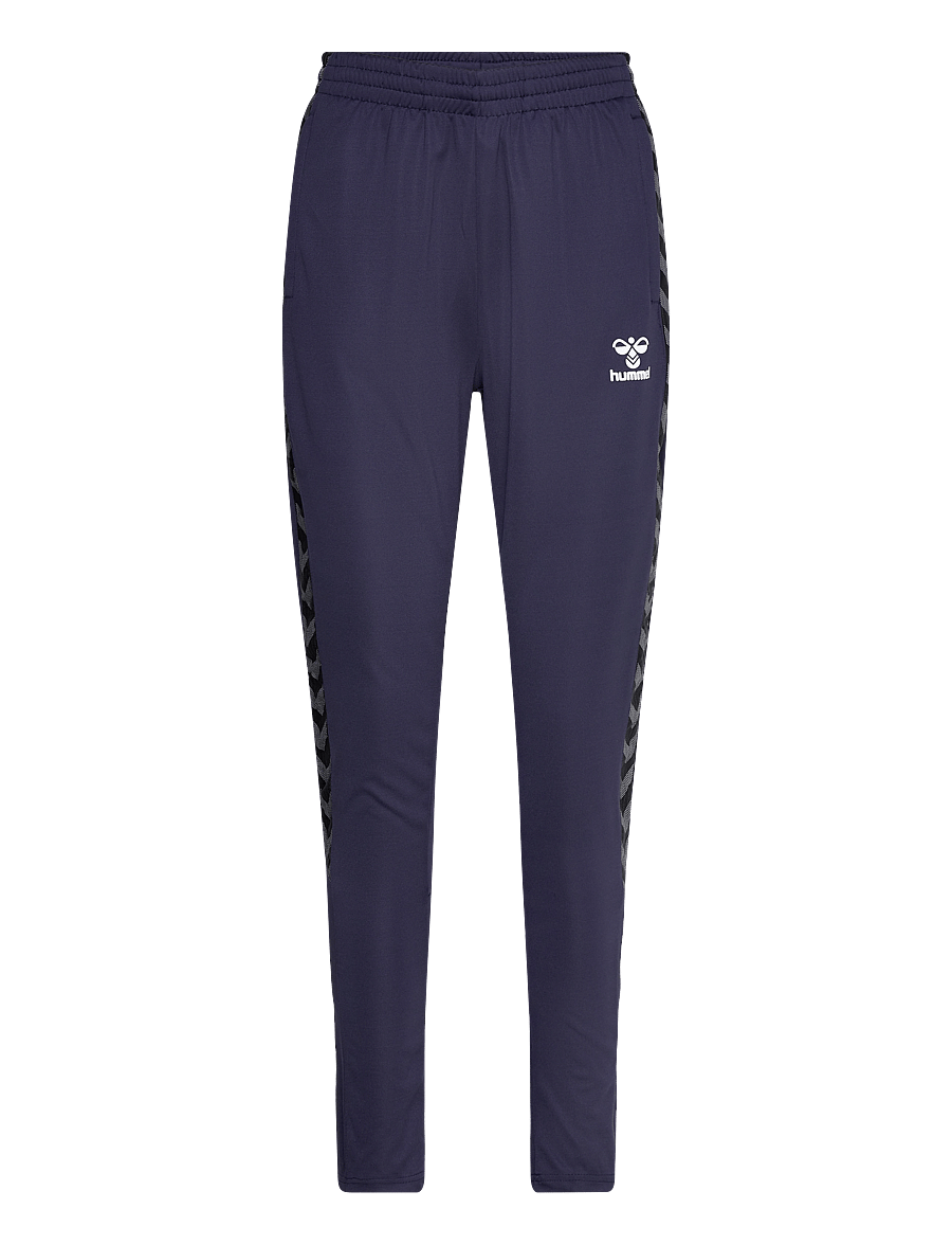 Hummel - hmlAUTHENTIC TRAINING PANTS WOMAN - träningsbyxor - marine - 1