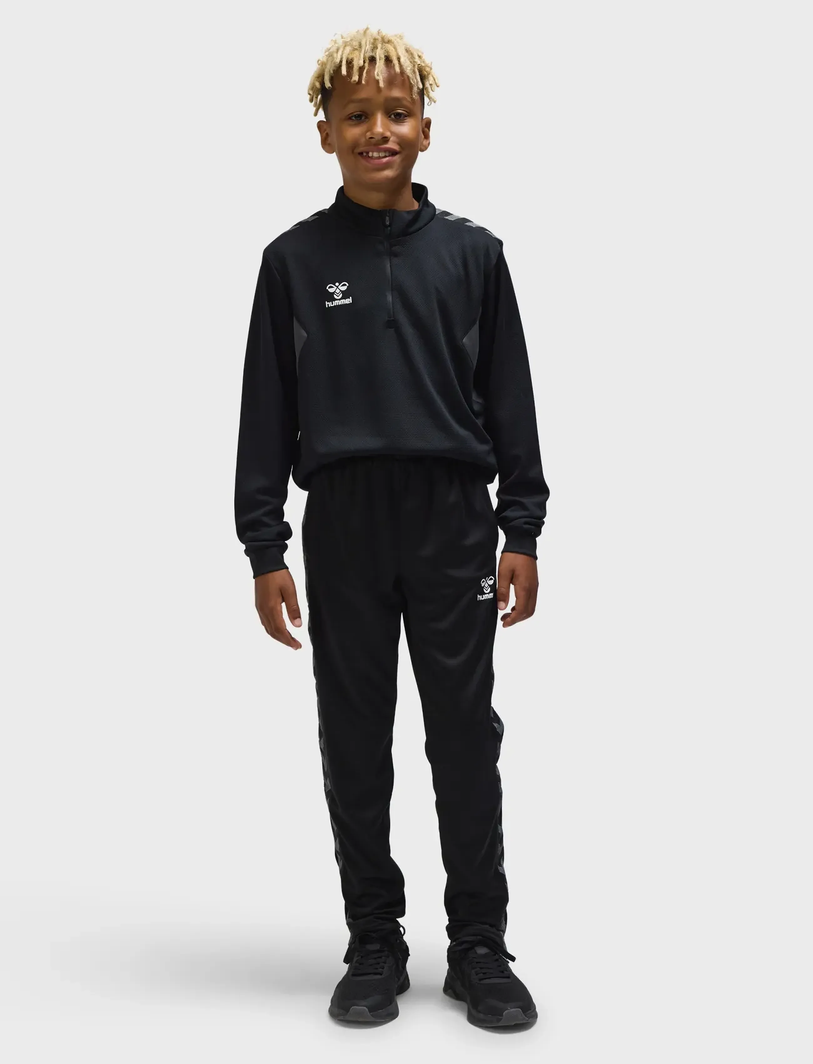 Hummel - hmlAUTHENTIC PL PANTS KIDS - træningsbukser - black - 5