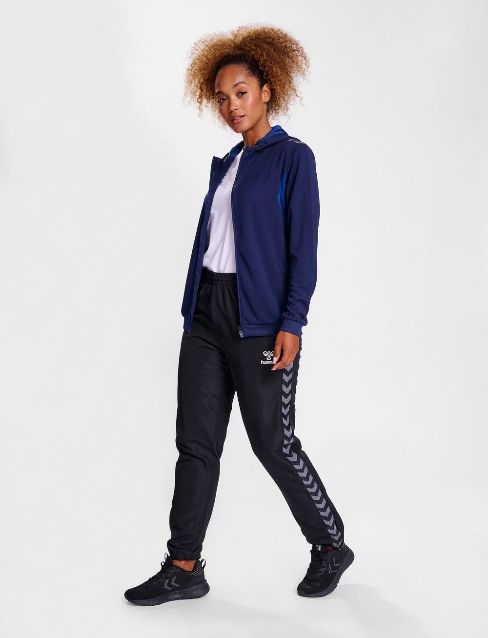 Hummel - hmlAUTHENTIC PL PANTS WOMAN - joggingbukser - black - 0