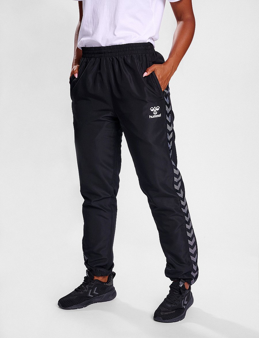 Hummel - hmlAUTHENTIC PL PANTS WOMAN - träningsbyxor - black - 5
