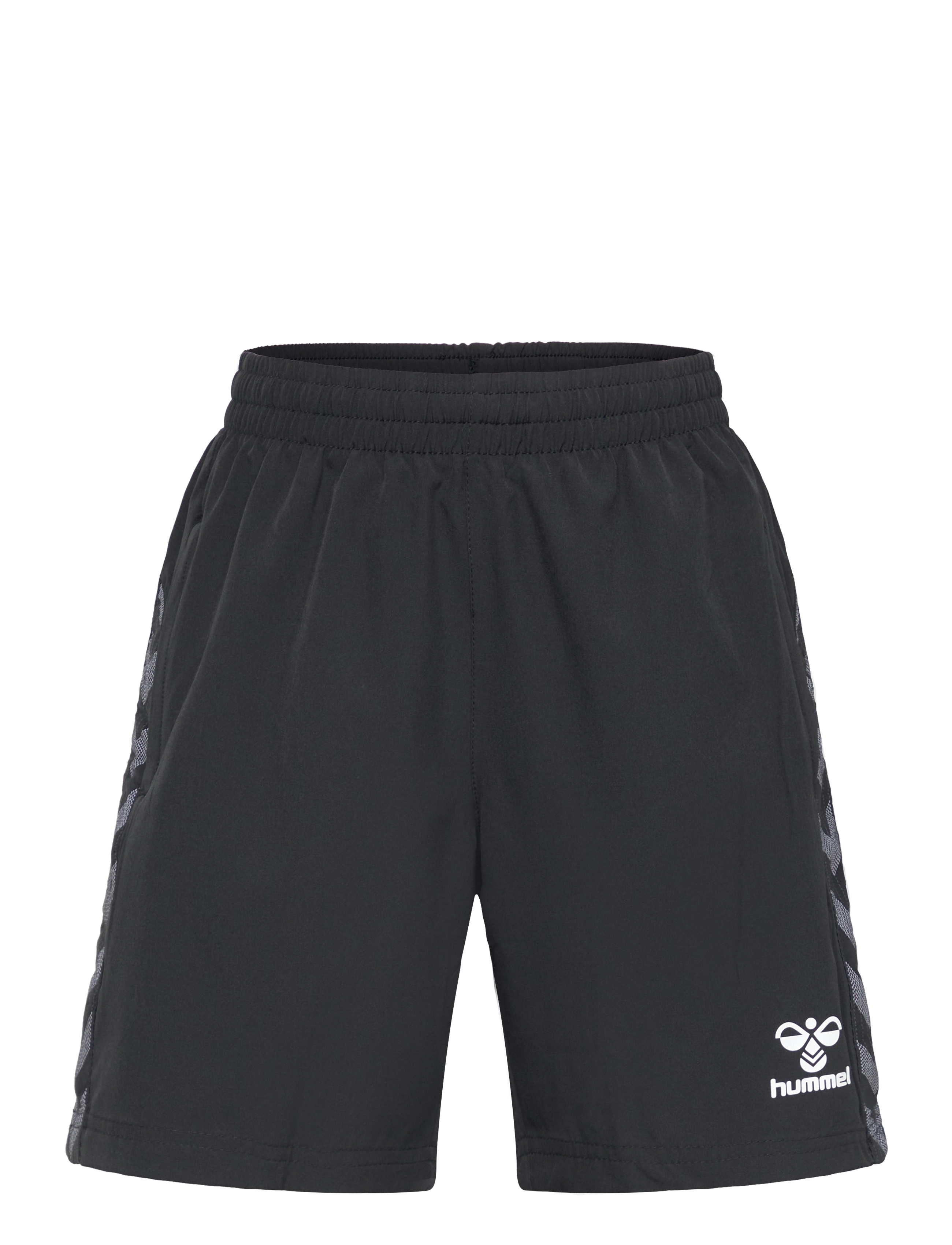 Hummel Hmlauthentic Woven Shorts Kids, 116, Shorts, Schwarz - Sport Kinder