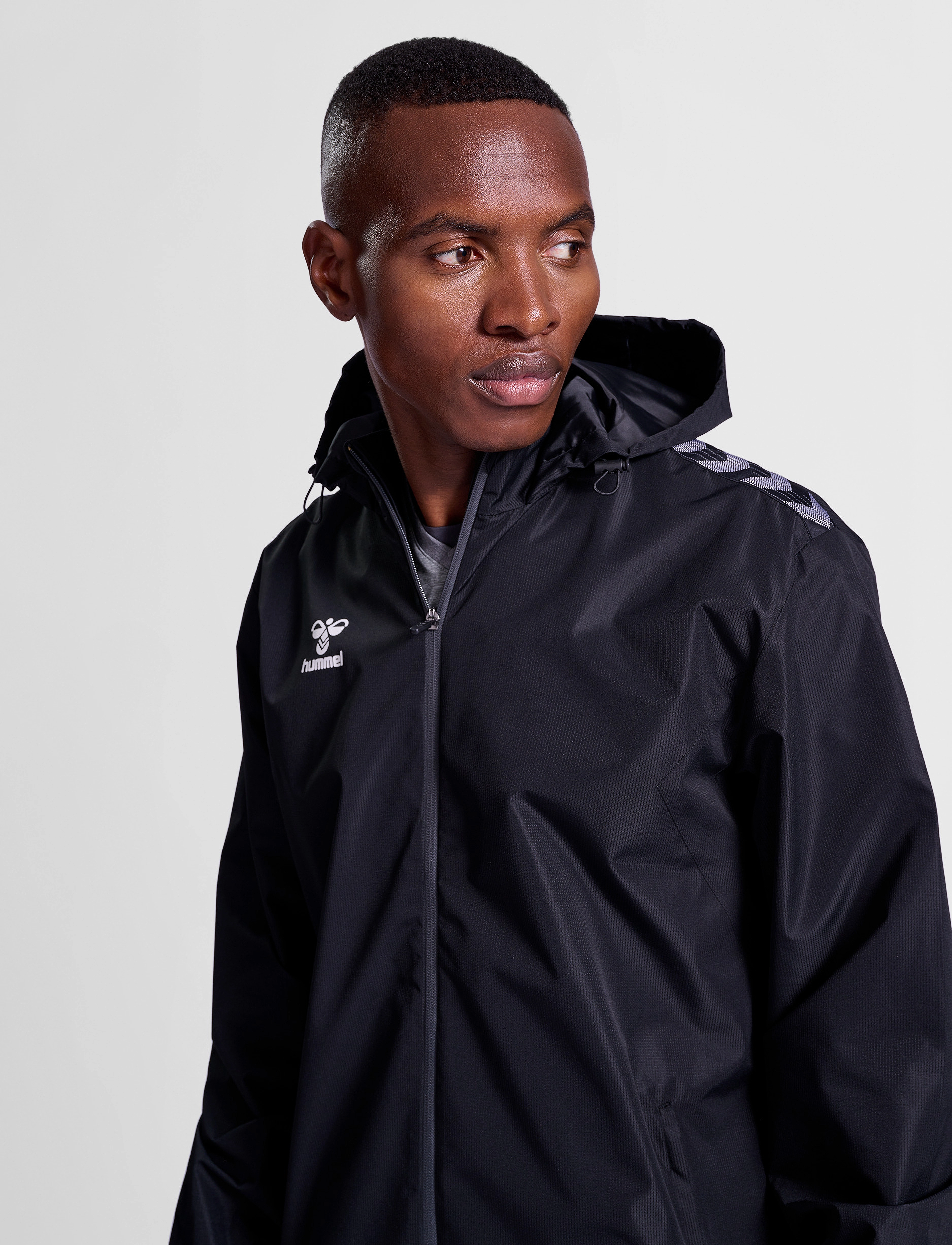 Hummel - hmlAUTHENTIC ALL WEATHER JACKET - kurtki turystyczne - black - 4