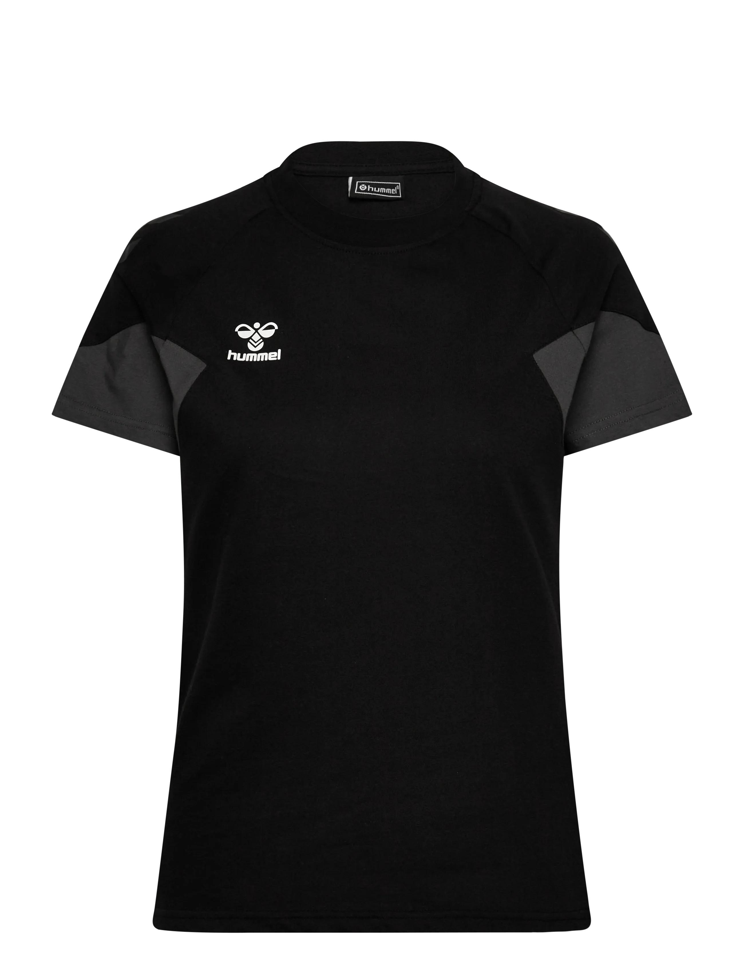 Hummel hmlTRAVEL T-SHIRT S/S WOMAN - T-shirts & Toppe - BLACK / black
