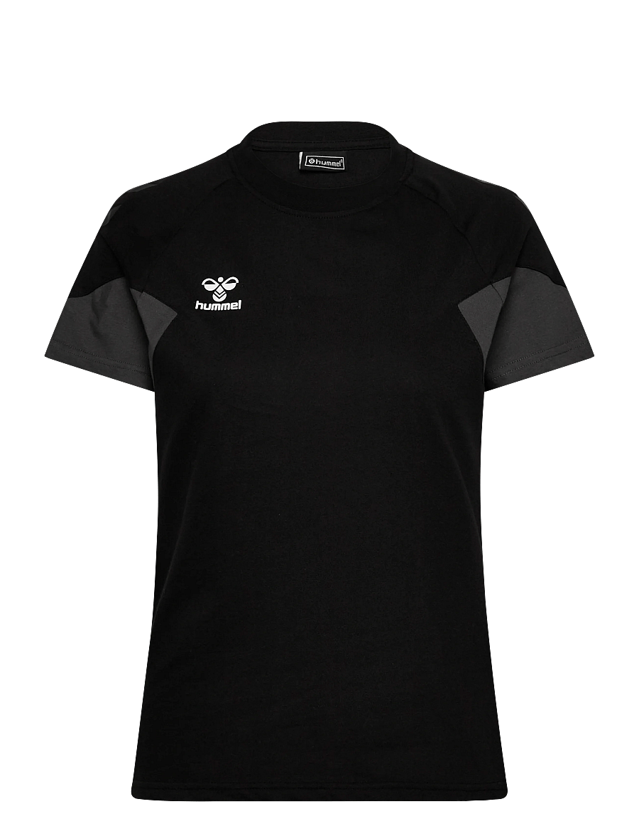 Hummel - hmlTRAVEL T-SHIRT S/S WOMAN - t-shirts - black - 0