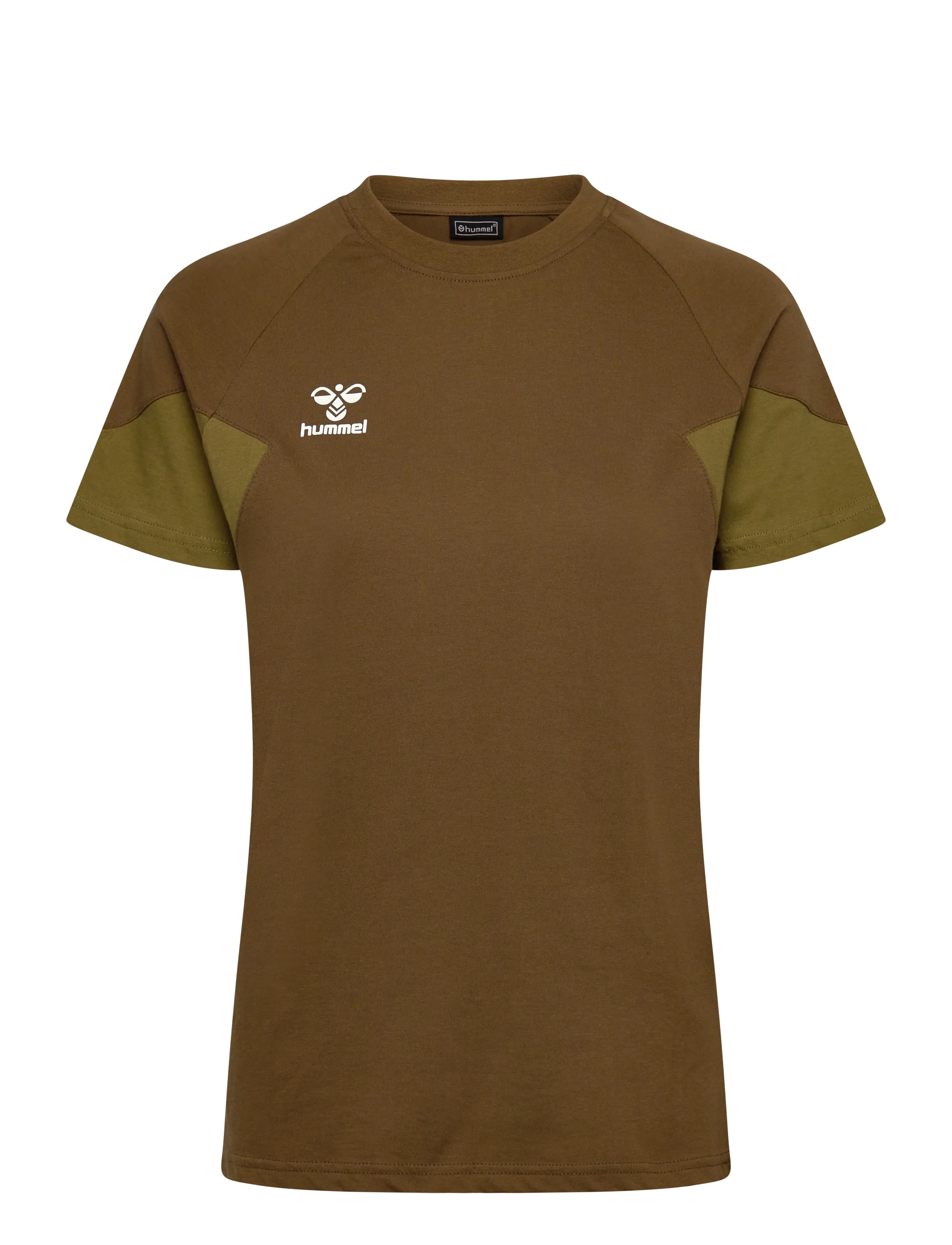 Hummel hmlTRAVEL T-SHIRT S/S WOMAN - Kläder - MILITARY OLIVE / khaki/green
