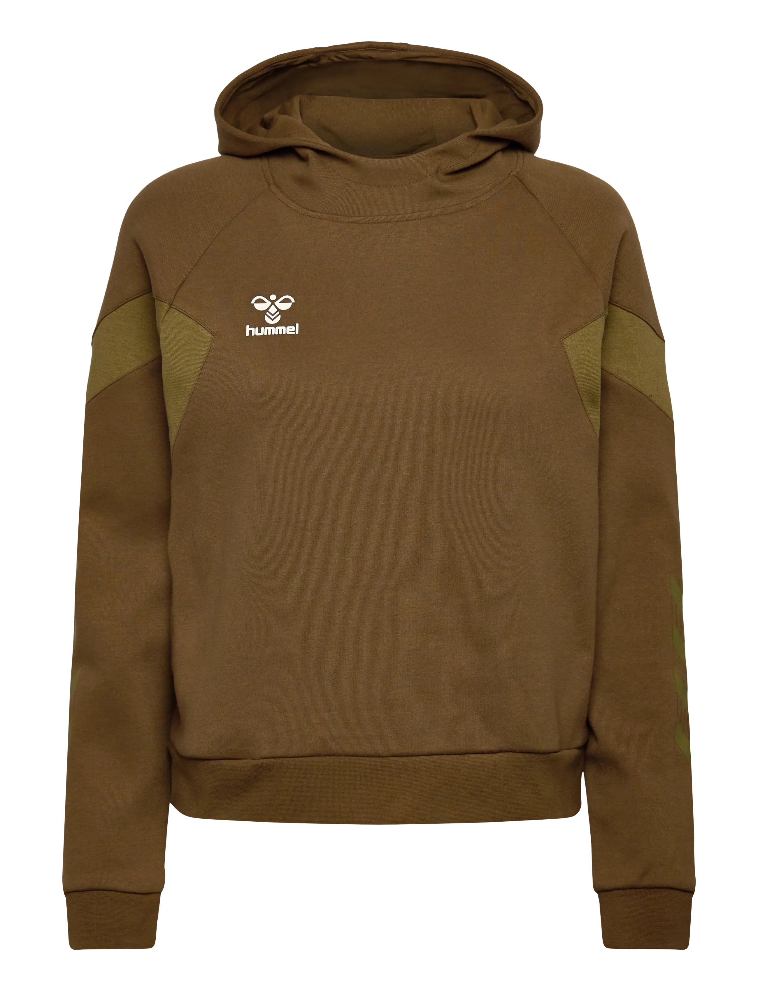 Hummel Hmltravel Sweat Hoodie Woman, S, Sport Sweatshirts & Hoodies, Khakigrün - Frauen