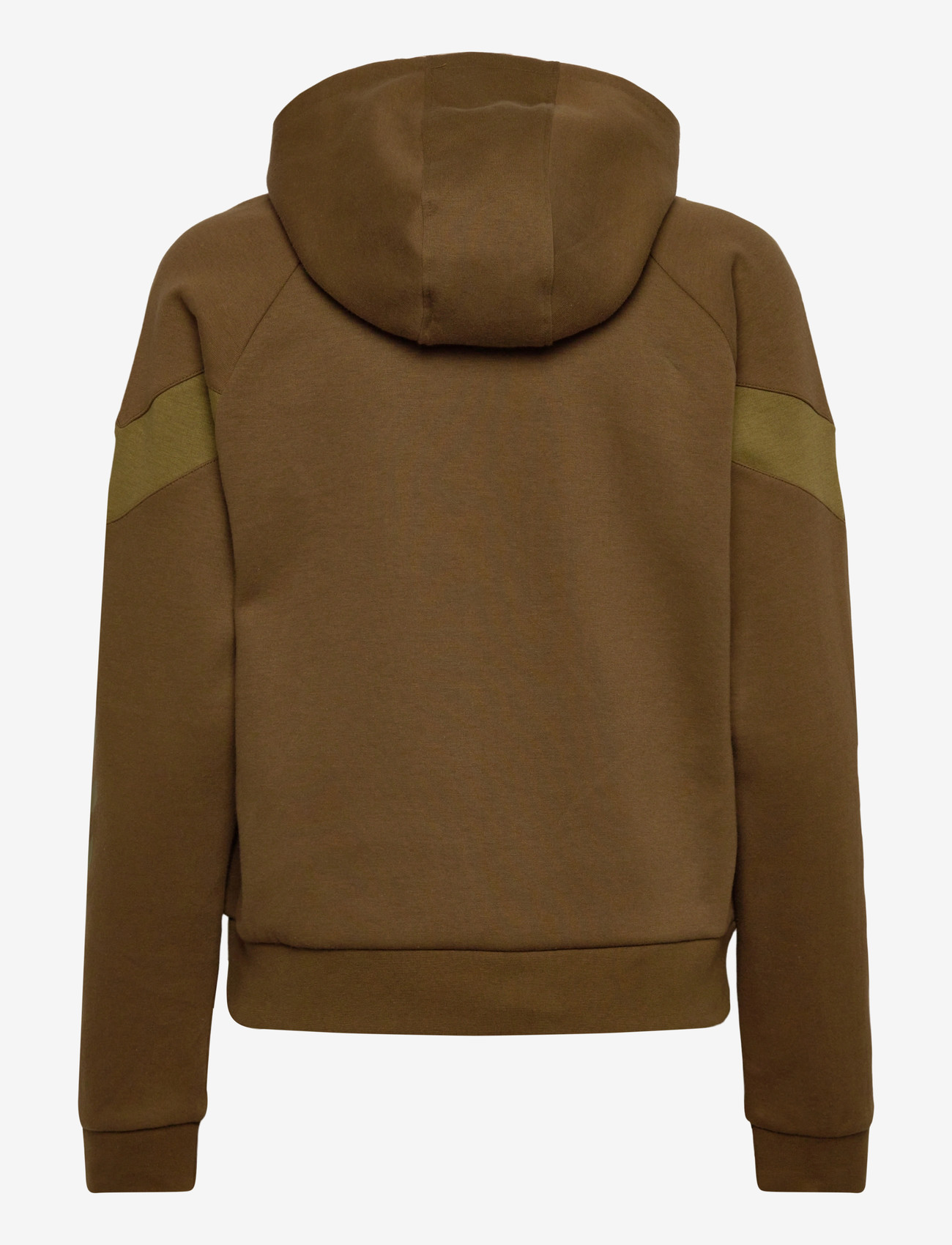 Hummel - hmlTRAVEL SWEAT HOODIE WOMAN - huvtröjor - military olive - 1
