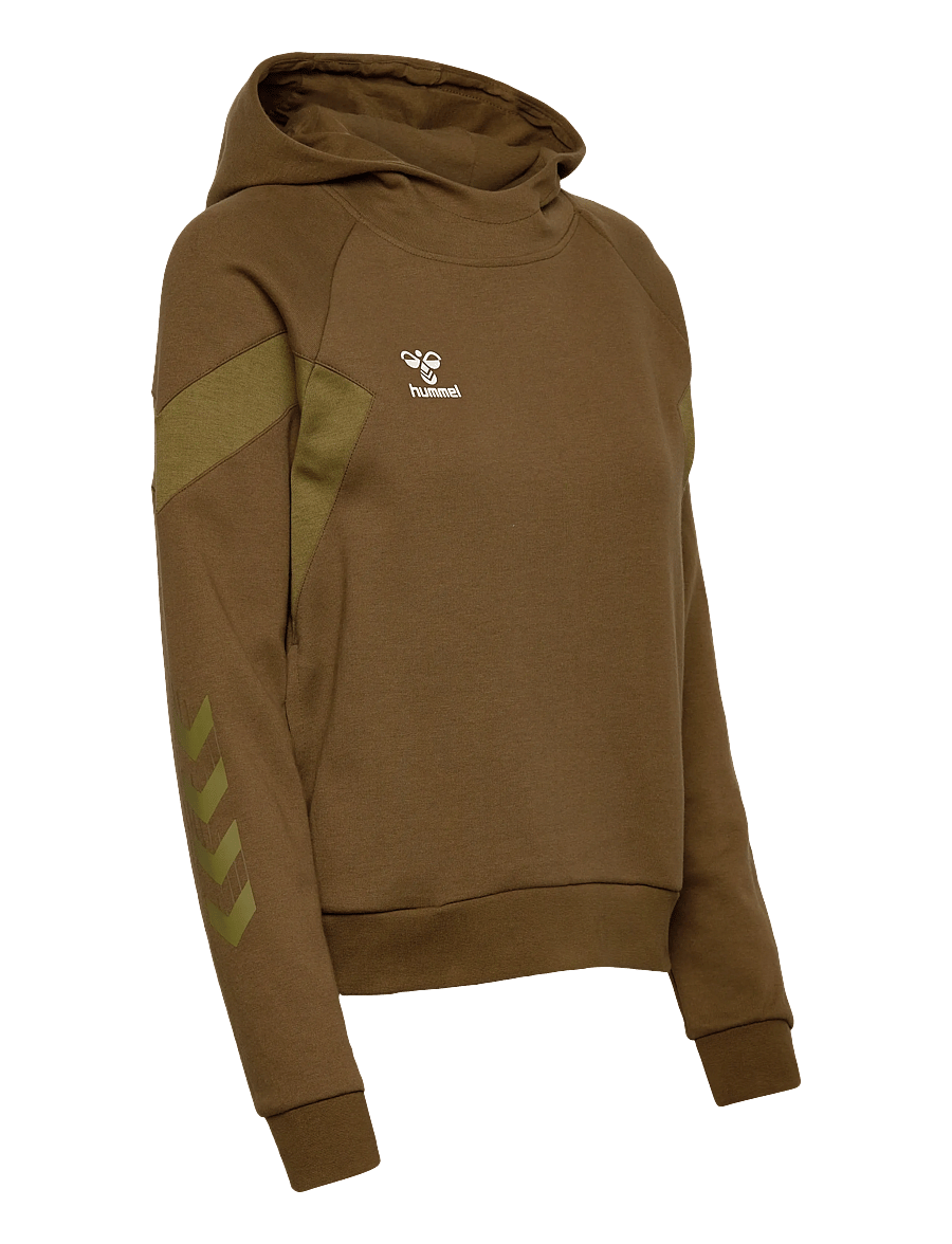 Hummel - hmlTRAVEL SWEAT HOODIE WOMAN - sweats et sweats à capuche - military olive - 2