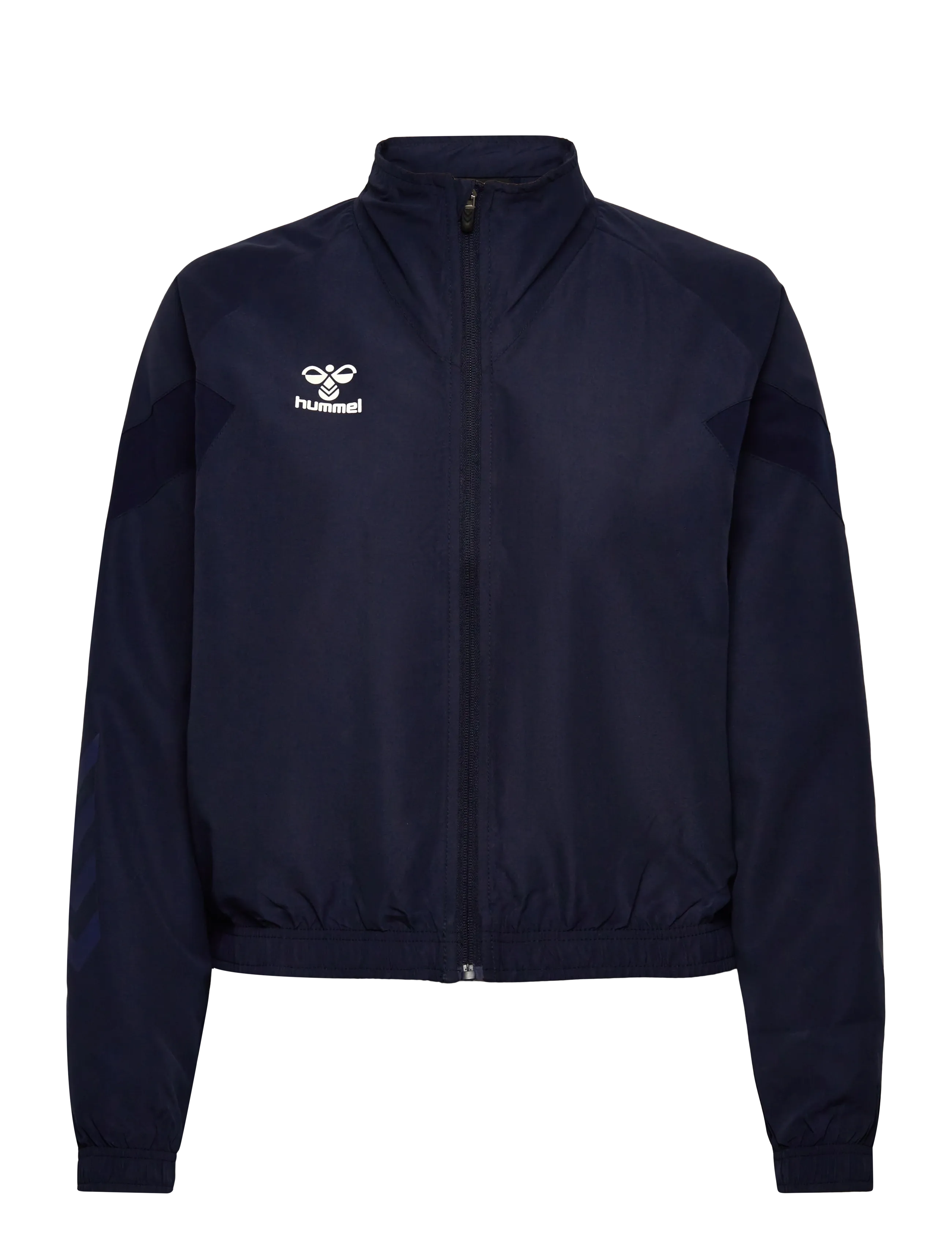 hmlTRAVEL WOVEN JACKET WOMAN - MARINE